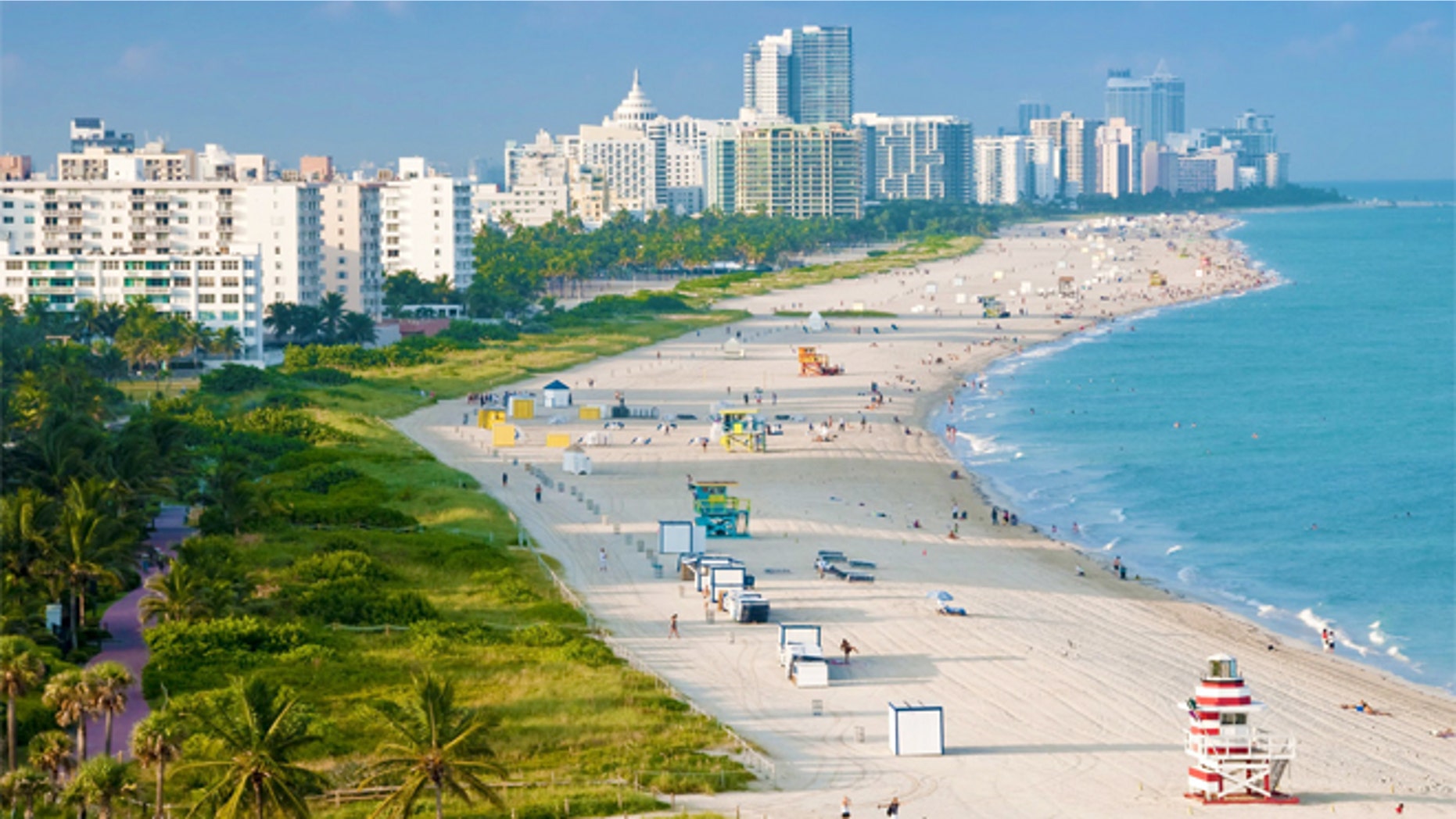 Miami International Airport had 45.7 million domestic visitors for the first half of 2015.