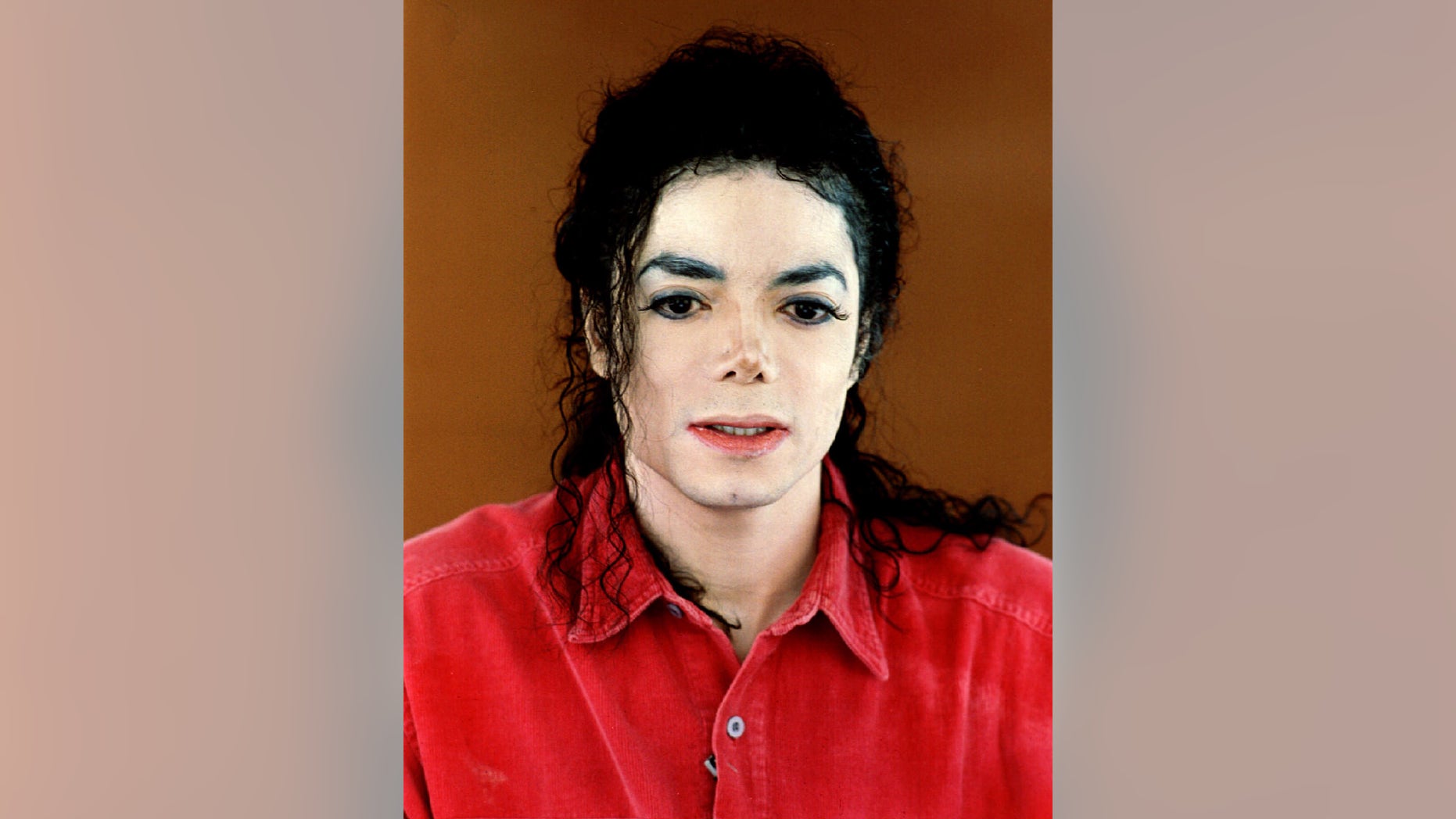 Dec 22, 1993. Michael Jackson addresses television viewers.