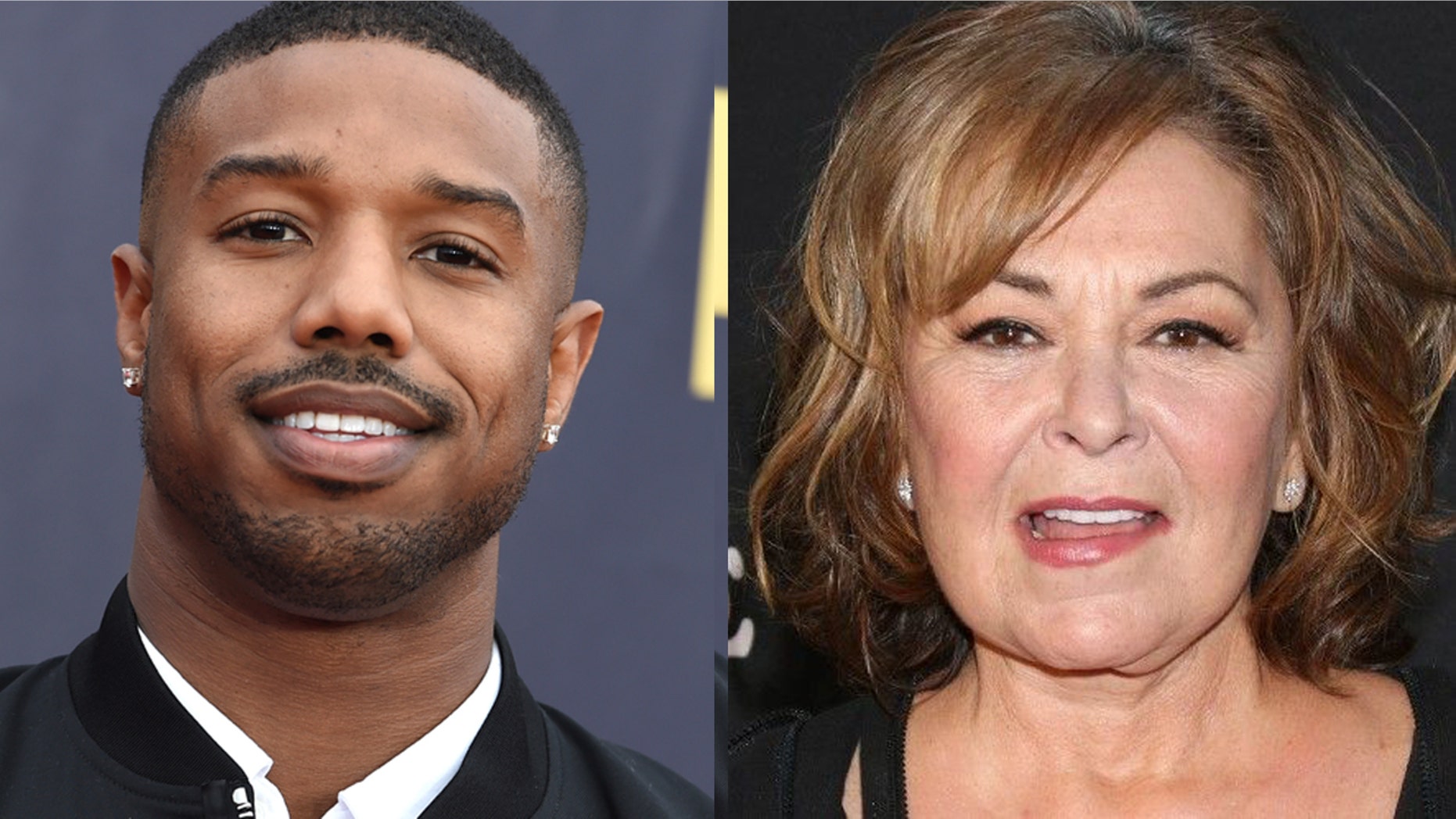 After winning the villian award at the MTV Movie and TV Awards, Michael B. Jordan joked that the award should have gone to Roseanne Barr after firing.