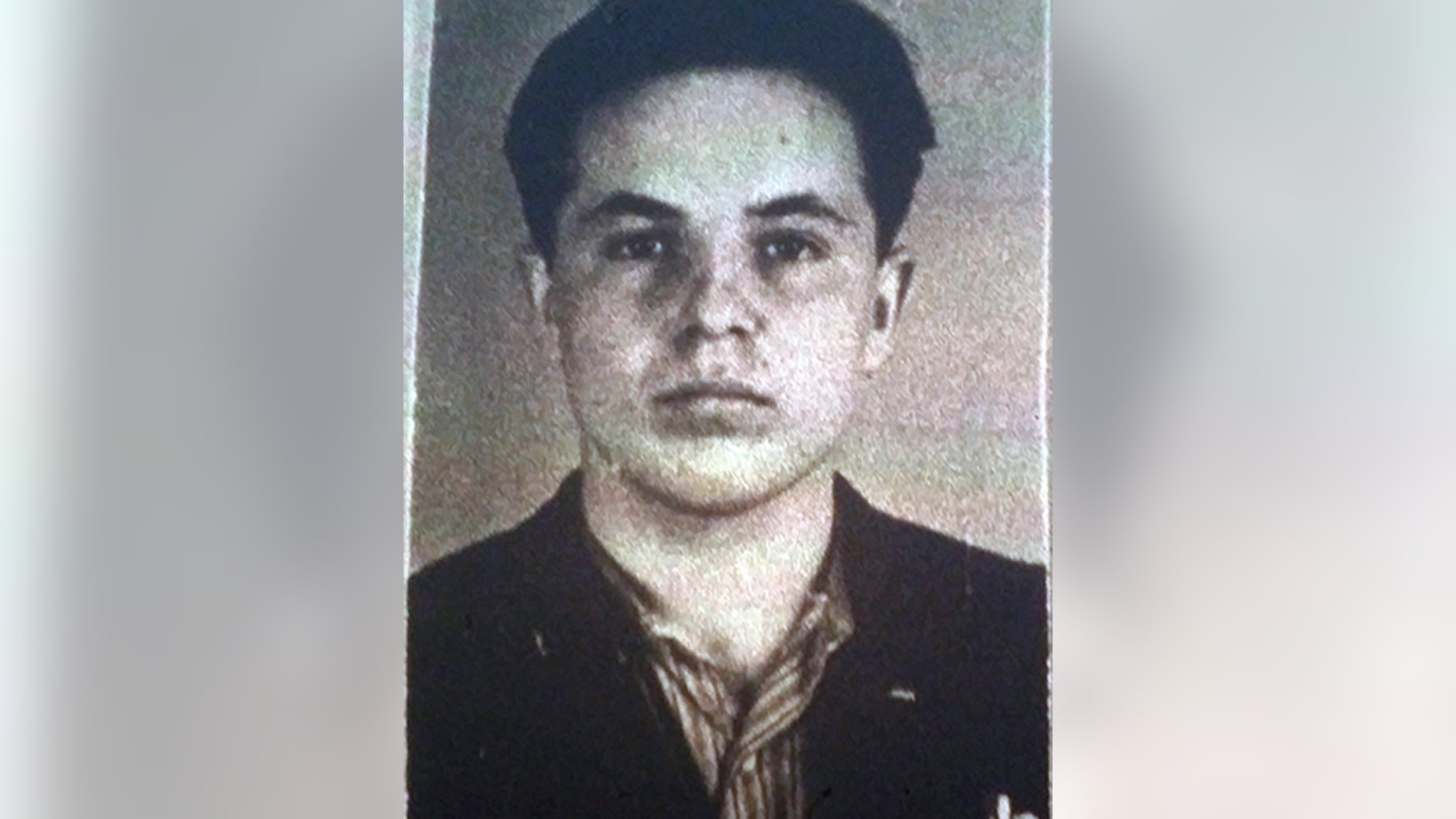 This undated photo of Michael Karkoc accompanied his application for German citizenship filed with the Nazi SS-run immigration office in 1940.