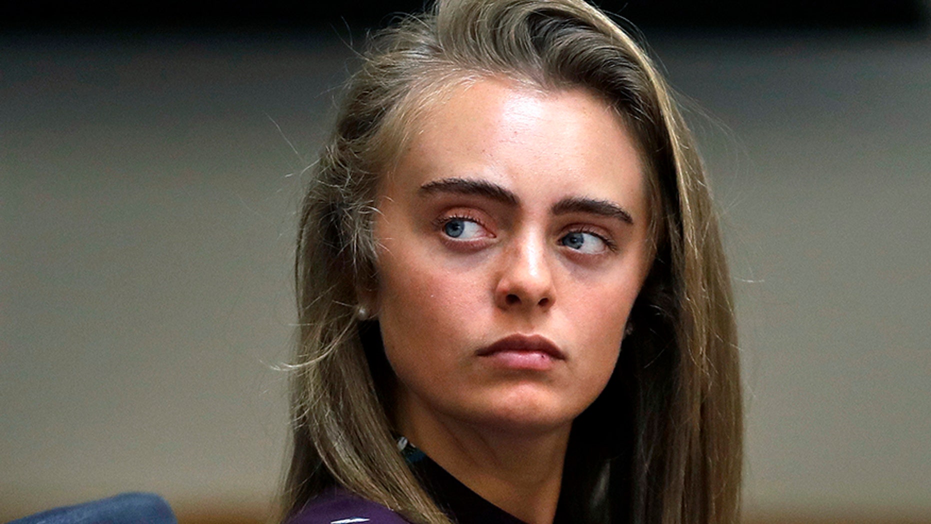 June 8, 2017: Defendant Michelle Carter listens to testimony at Taunton District Court in Taunton, Mass.