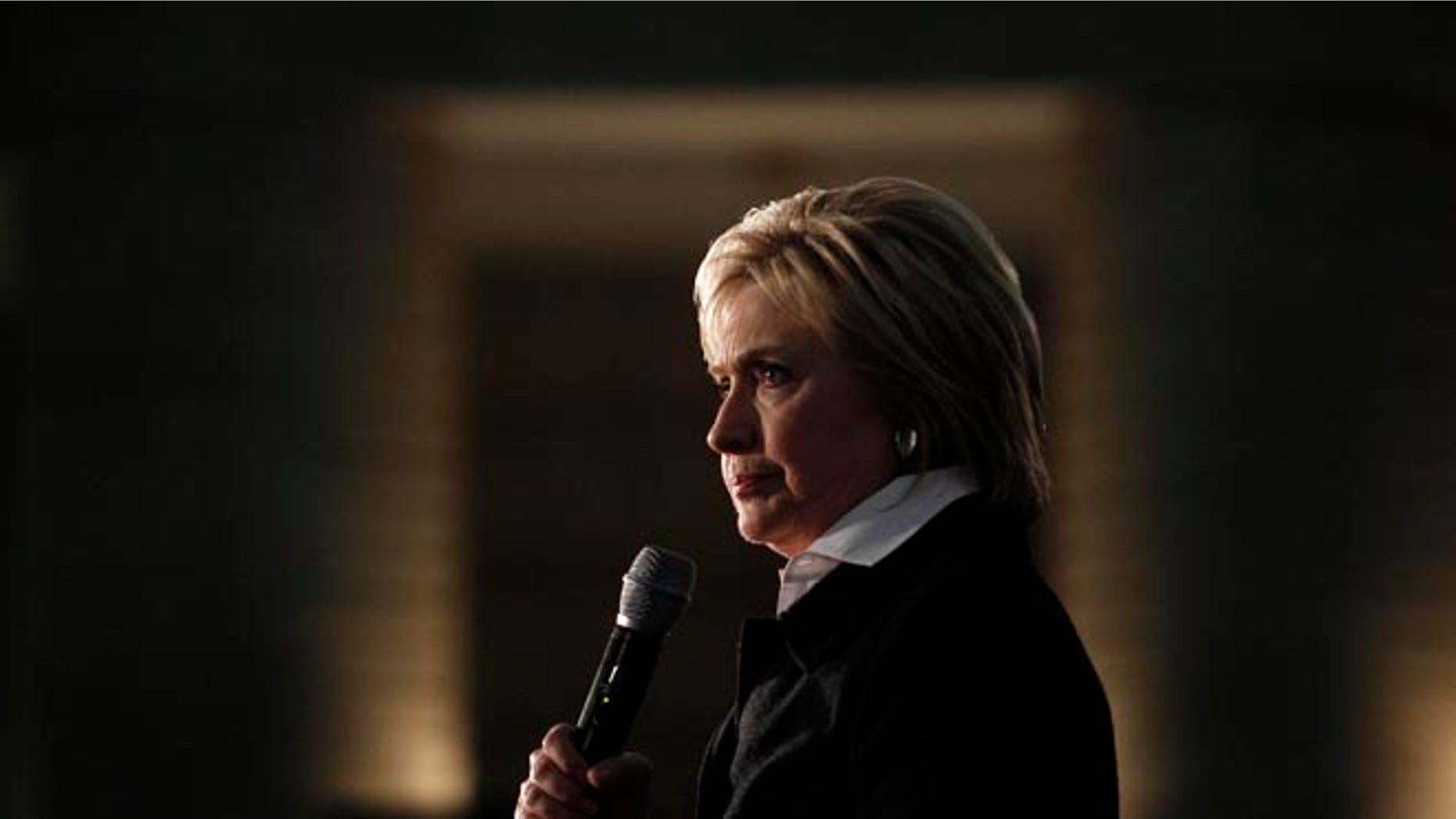 DETROIT, MI - MARCH 7: Democratic Presidential Candidate Hillary Clinton speaks at the Charles H. Wright Museum of African American History, March 7, 2016, in Detroit, Michigan. Clinton is campaigning in Michigan ahead of the primary on March 8. (Photo by J.D. Pooley/Getty Images)