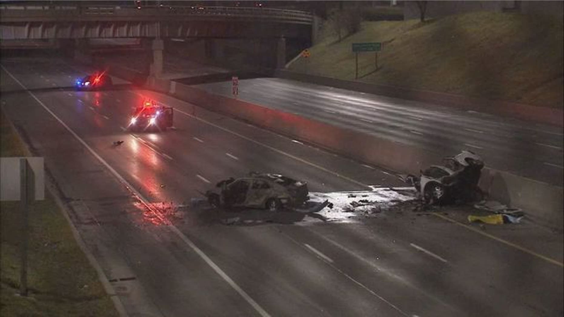 Wrong-way crash kills 3, leaves mangled mess on Michigan interstate ...