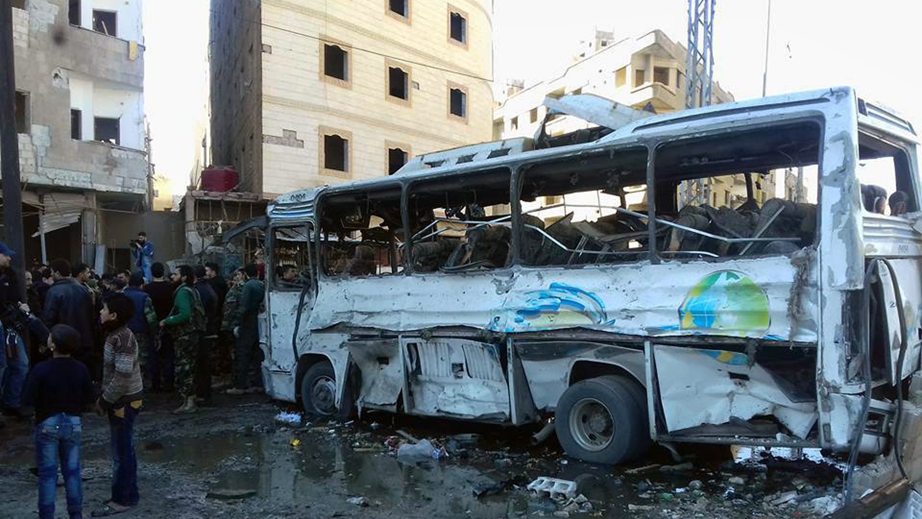 ISIS claimed responsibility for a triple bombing in Damascus.