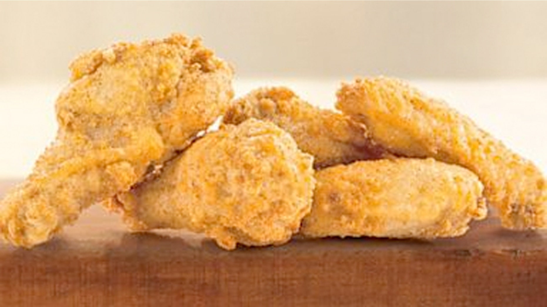 McDonald's is selling its Might Wings at a clearance rate of $.60 each.