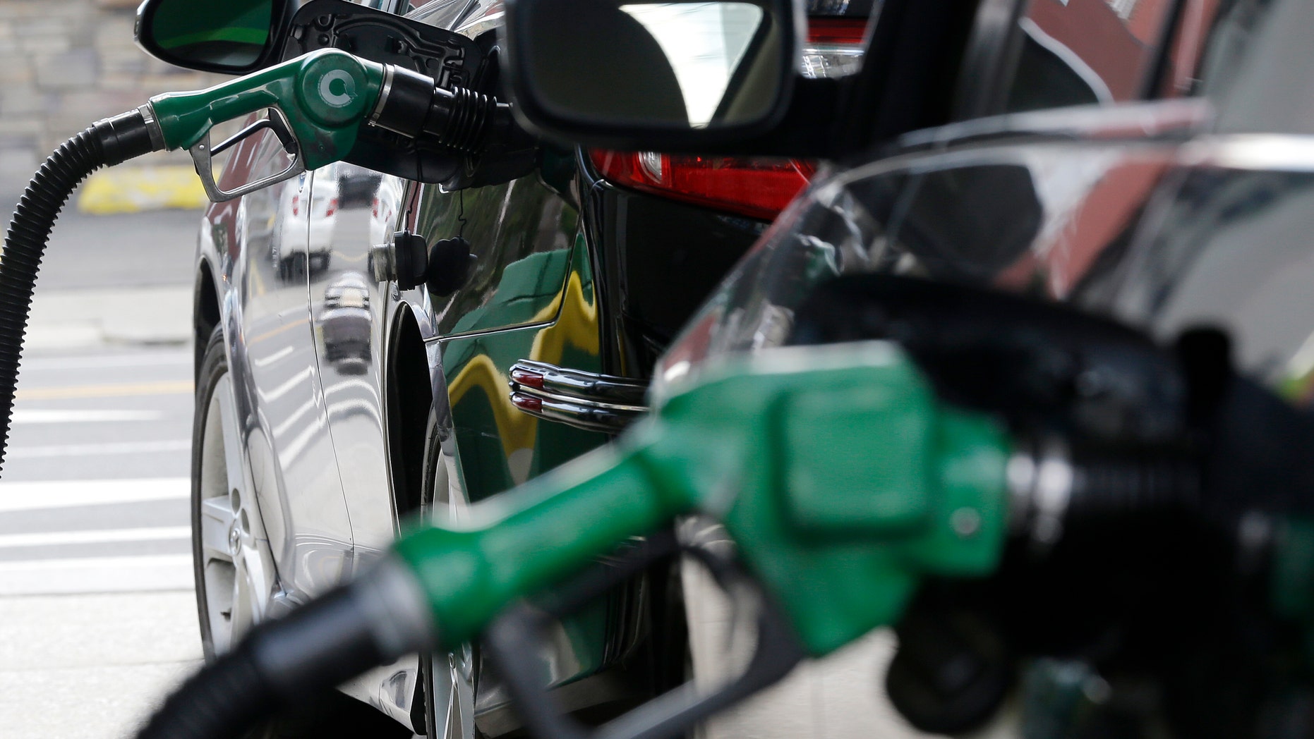 A BP gas station in Hoboken, N.J.