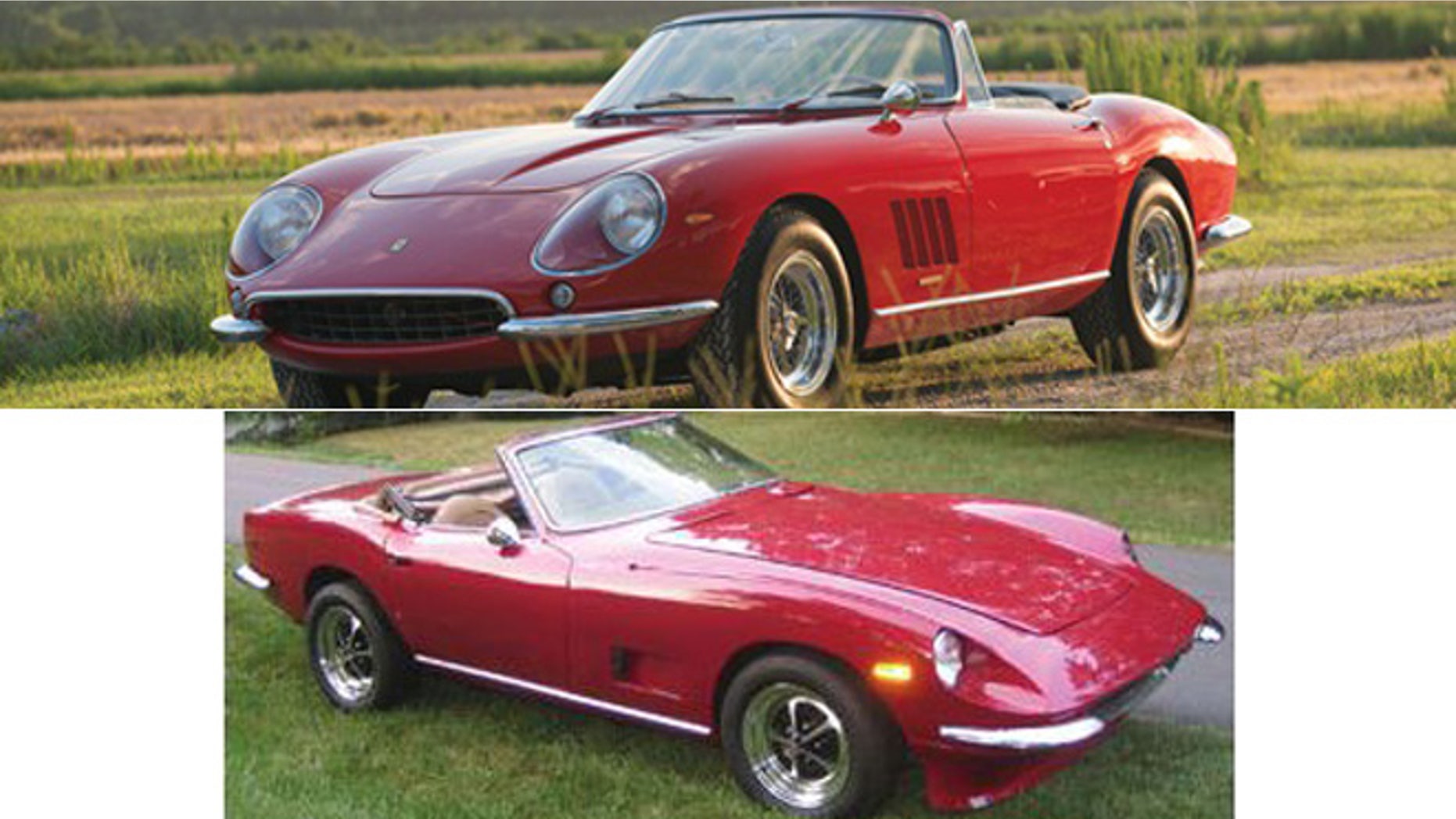 1967 Ferrari 275 GTB/4 N.A.R.T. /1971 Intermeccanica Italia Spyder