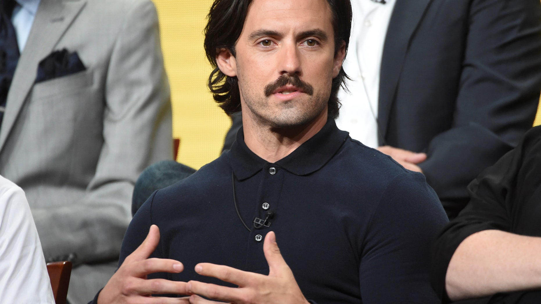 Cast member Milo Ventimiglia answers questions during the panel for "This Is Us" at the NBC Universal Television Critics Association press tour in Beverly Hills, California, U.S. August 2, 2016. REUTERS/Phil McCarten - RTSKRNN