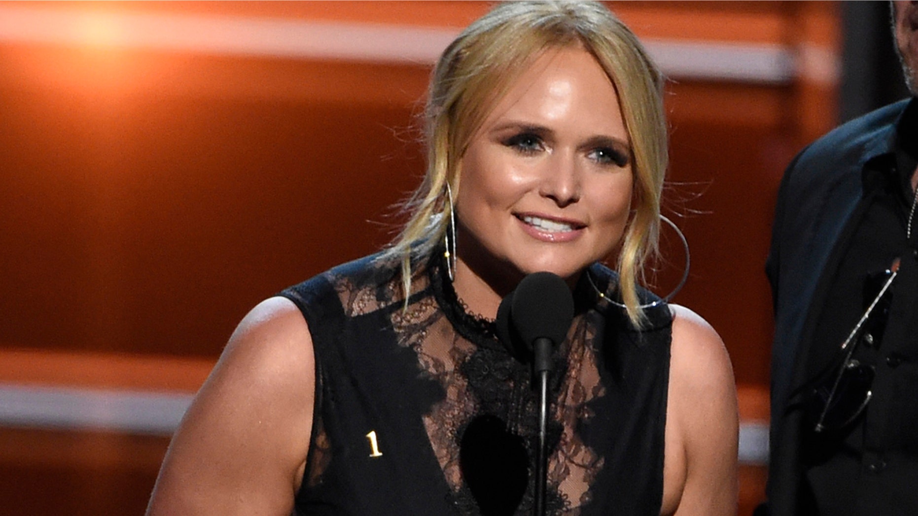 Miranda Lambert accepts the award for song of the year for "Tin Man" at the 53rd annual Academy of Country Music Awards at the MGM Grand Garden Arena on Sunday, April 15, 2018, in Las Vegas.