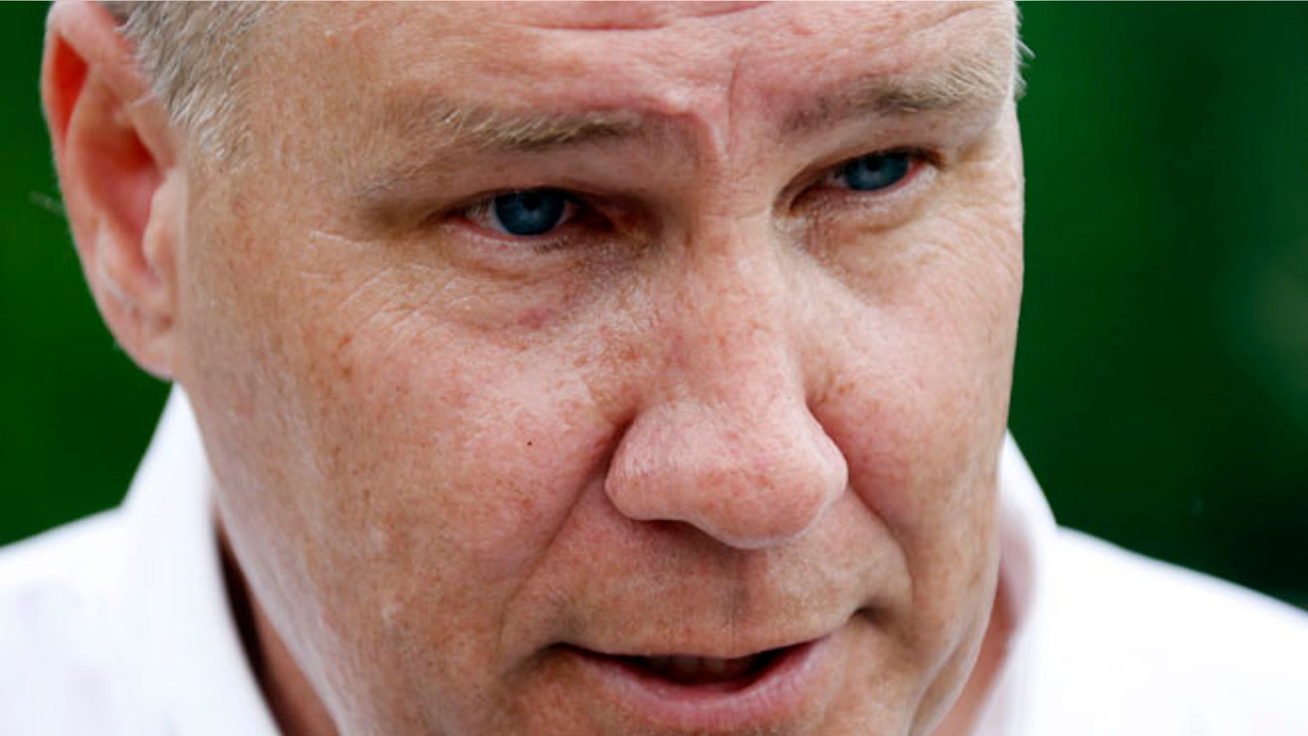 May 27, 2015: First Congressional District Republican candidate Trent Kelly answers a question during a campaign stop in the Nesbit community in north Mississippi. (AP)