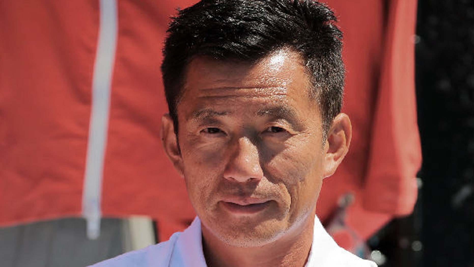 This undated photo provided by Guo Chuan Racing shows Guo Chuan. The U.S. Coast Guard in Hawaii was searching Wednesday, Oct. 26, 2016 for Guo Chuan, a Chinese mariner attempting to set a solo sailing record from San Francisco to Shanghai.