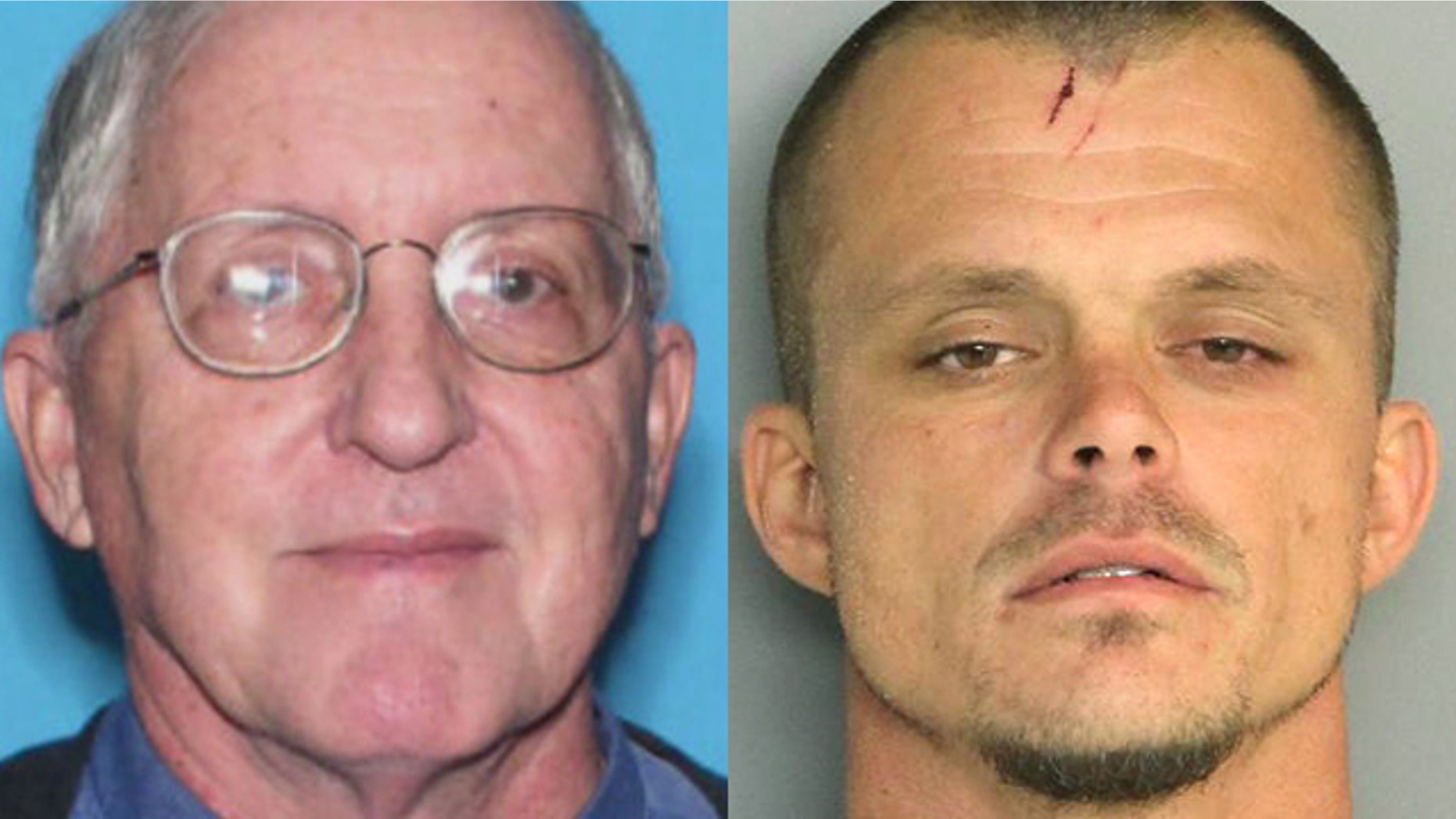 The undated photo at left shows the Rev. Rene Robert. The April 14, 2016 photo at right shows Steven James Murray of Jacksonville, Fla.