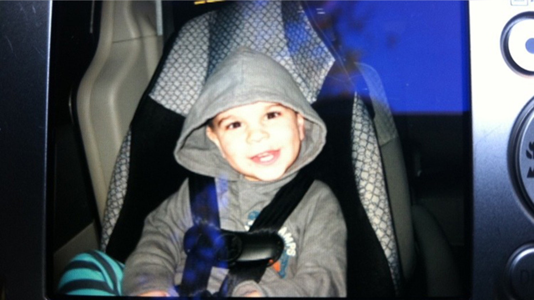 FILE: Sky Metalwala, 2, was reported missing by his mother after she left him alone in an unlocked car to go for gas.