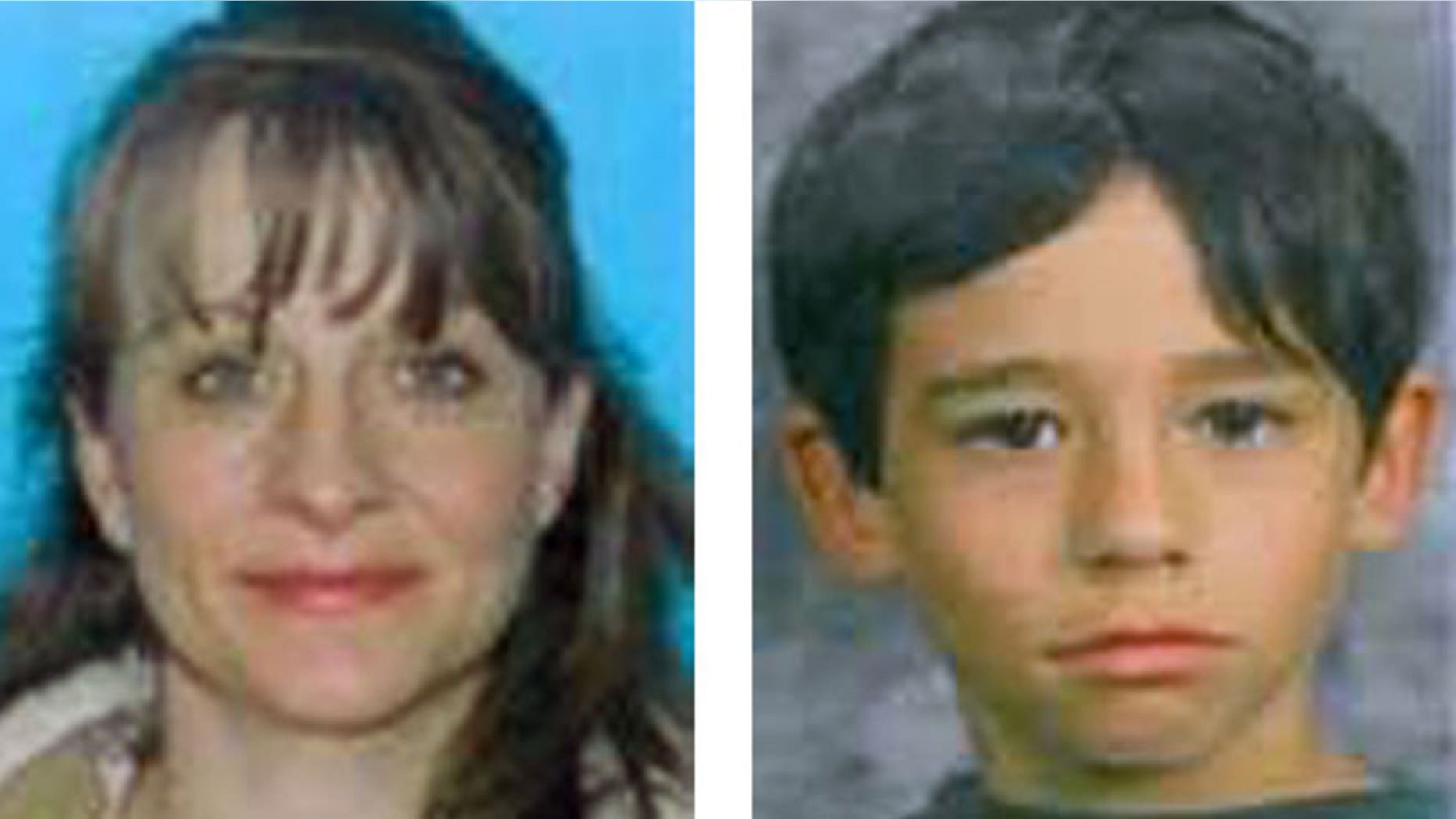 Charlotte Schilling, 41, left, and her son Owen Schilling, 10, are seen in undated photos provided by the Plattsmouth, Neb., Police Dept.