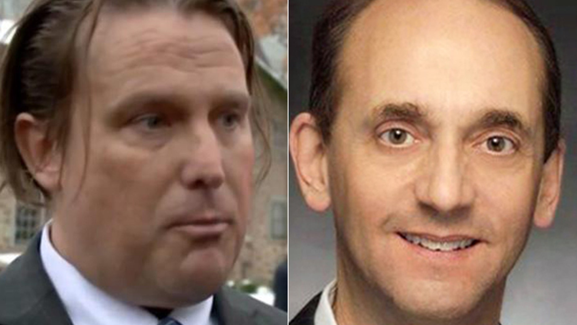 Robert "Spence" Jackson, (l.), was found dead Sunday of an apparent suicide, a month after his former boss, Missouri Auditor Tom Schweich, (r.), a candidate for governor, is believed to have taken his own life.
