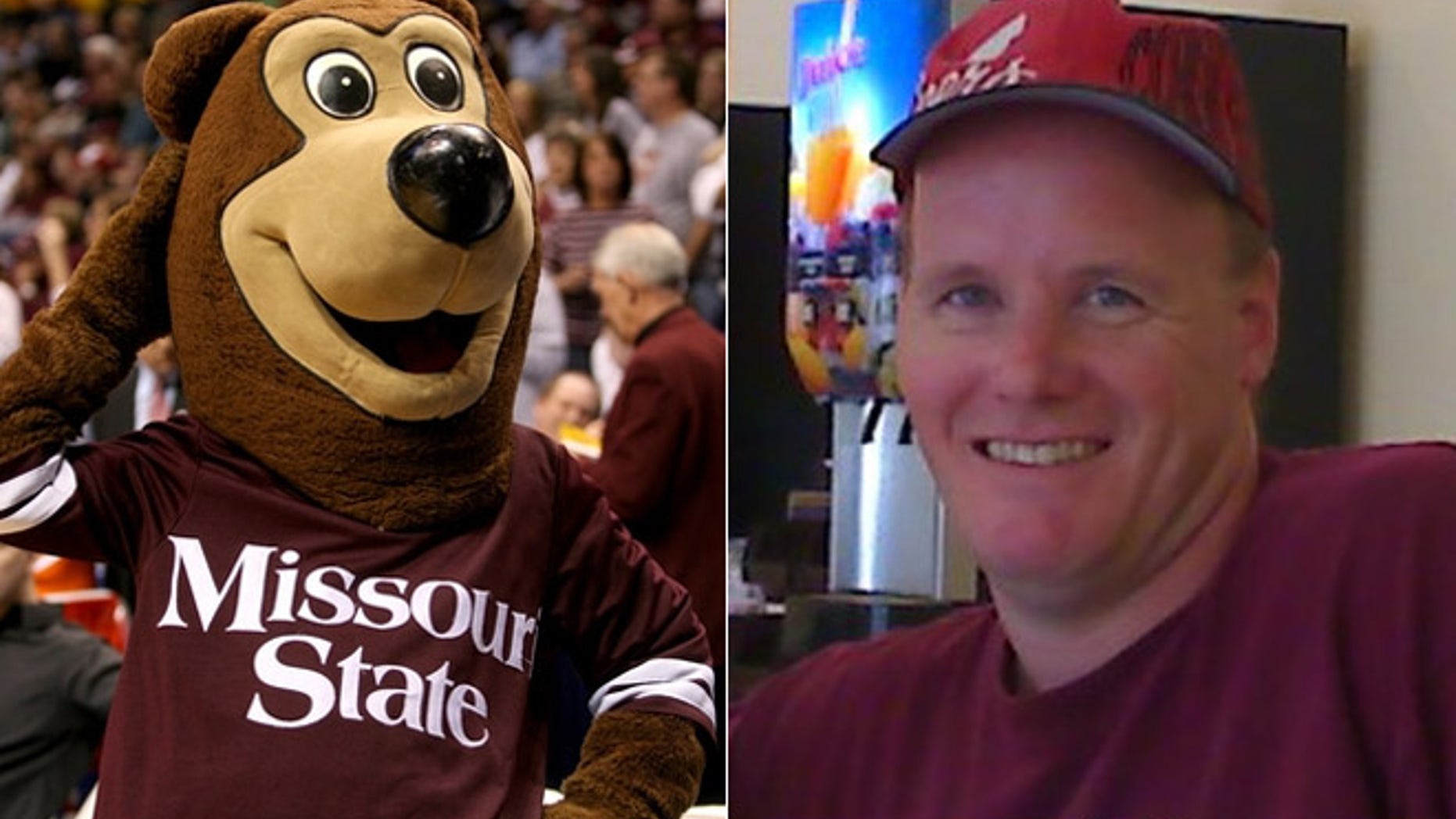 Andrew Cash, (r.), says Missouri State University booted him from a counseling program becauseof his beliefs.