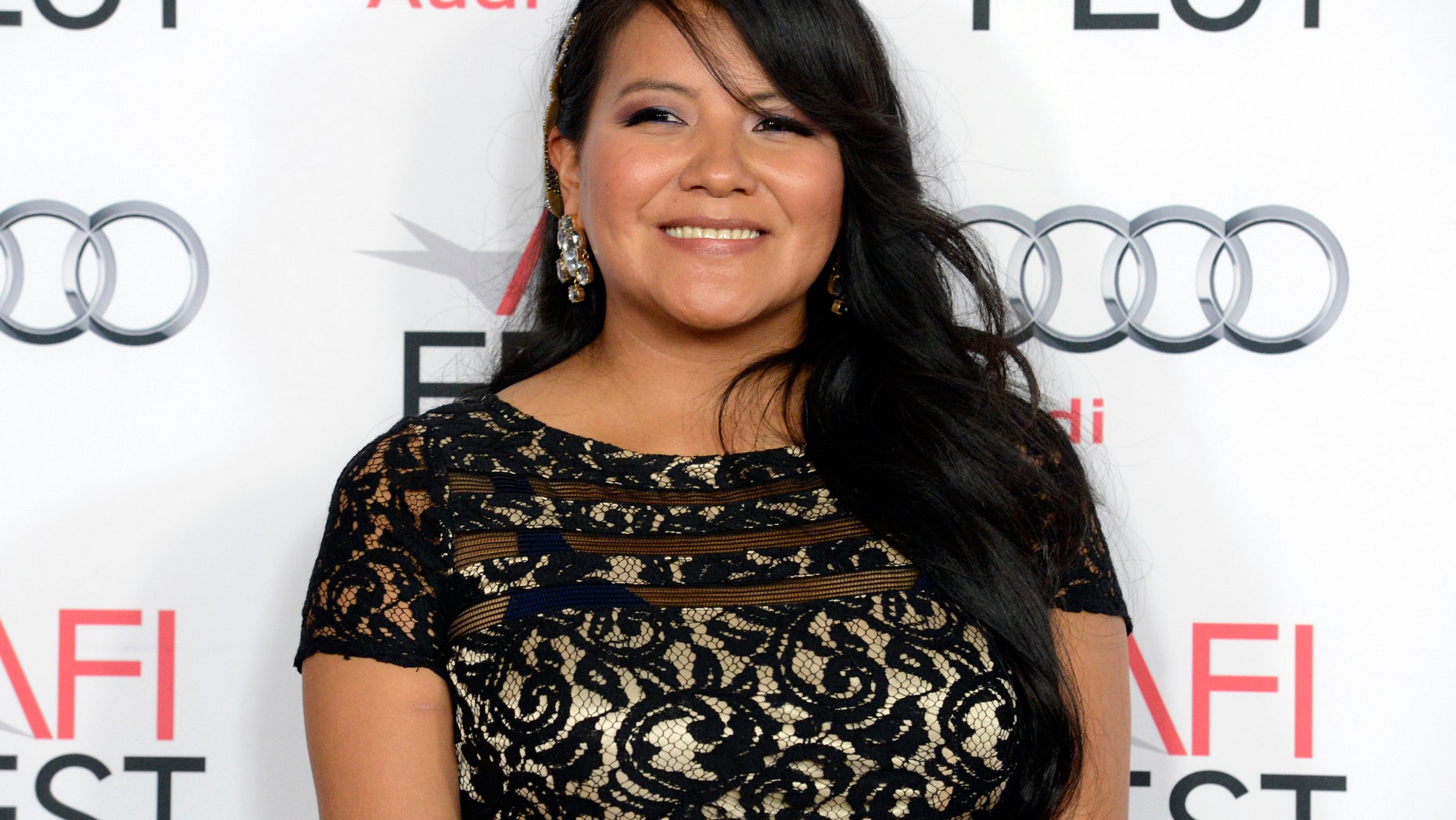 November 8, 2013. Cast member Misty Upham attends a screening of the film "August: Osage County" during AFI Fest 2013 in Los Angeles.