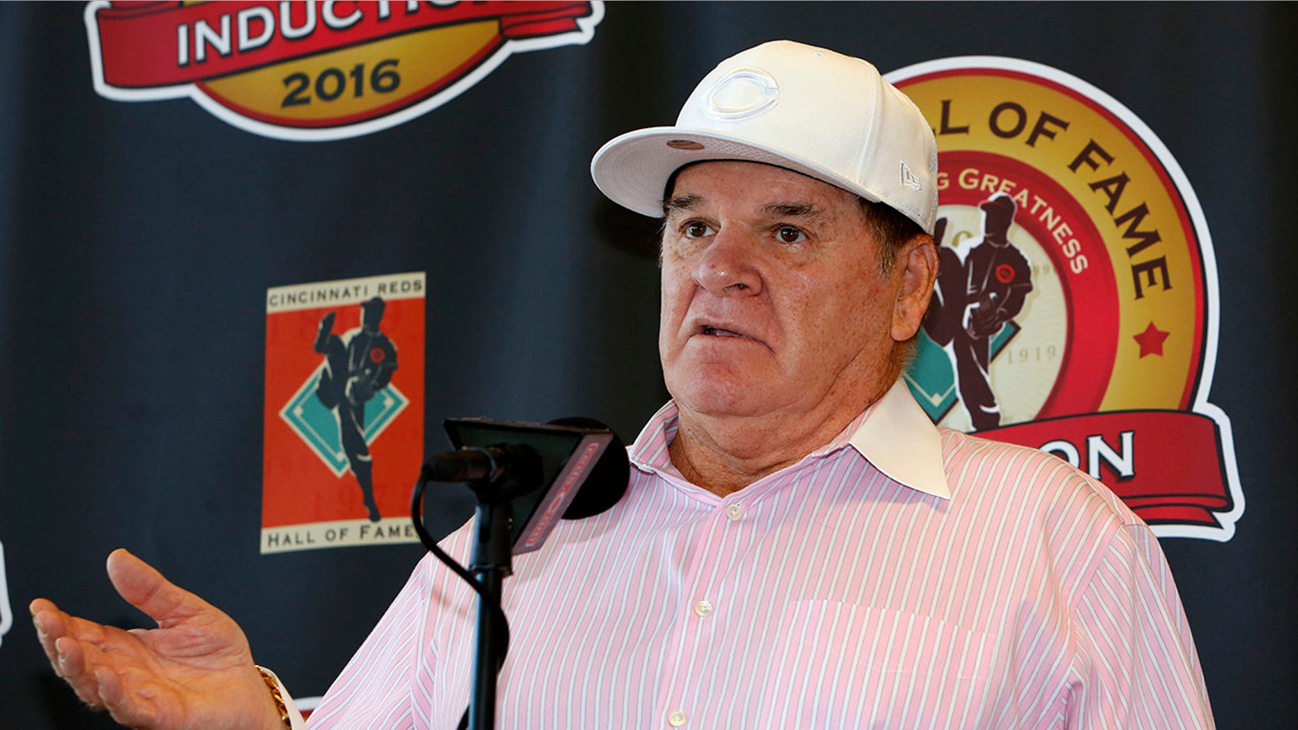 Pete Rose is accused of gambling thousands of dollars.