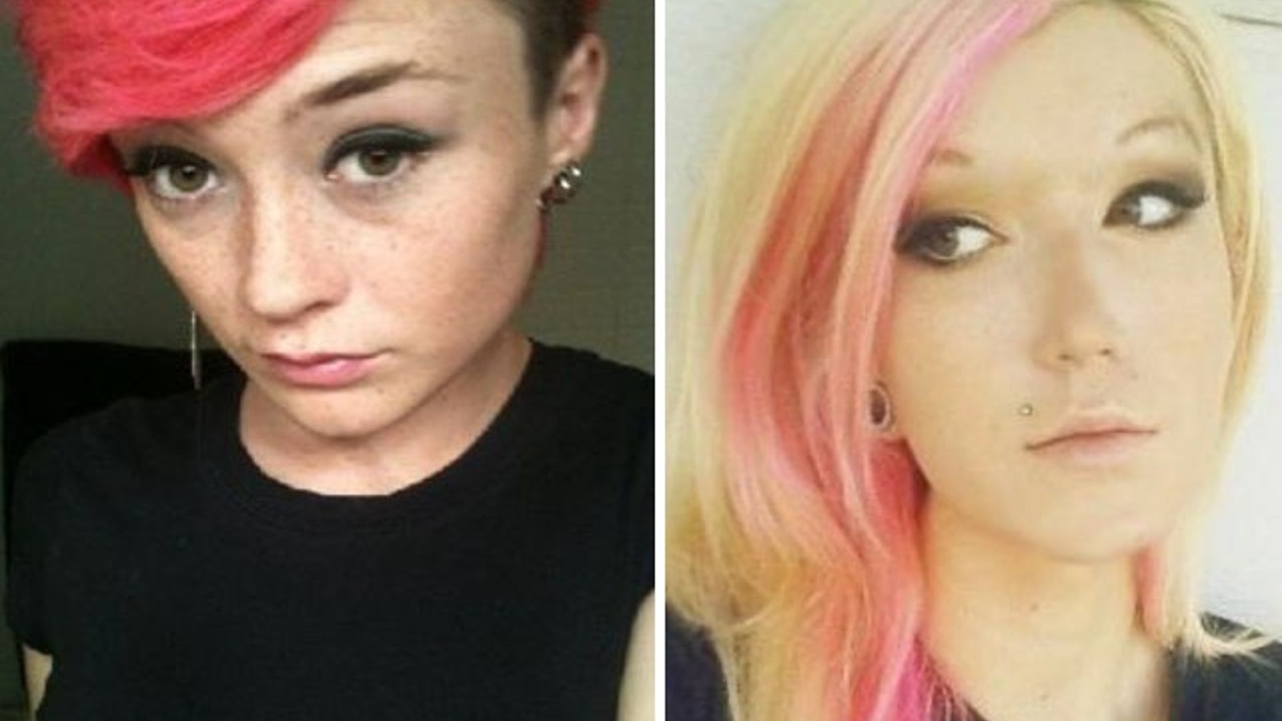 Raven Furlong (l.) and Kara Nichols (r.) are both aspiring models with profiles on ModelMayhem.com and may have been abducted from a predator using the site.