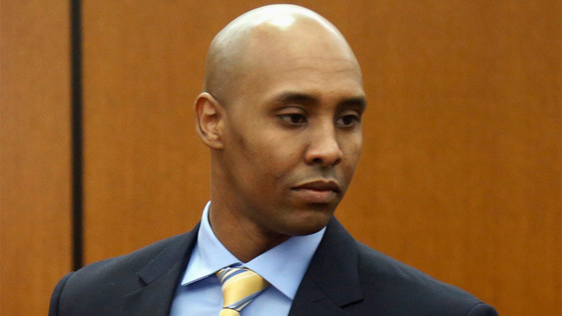 Former Minneapolis police officer Mohamed Noor appeared at the Hennepin County Government Center in May for a hearing on the case.