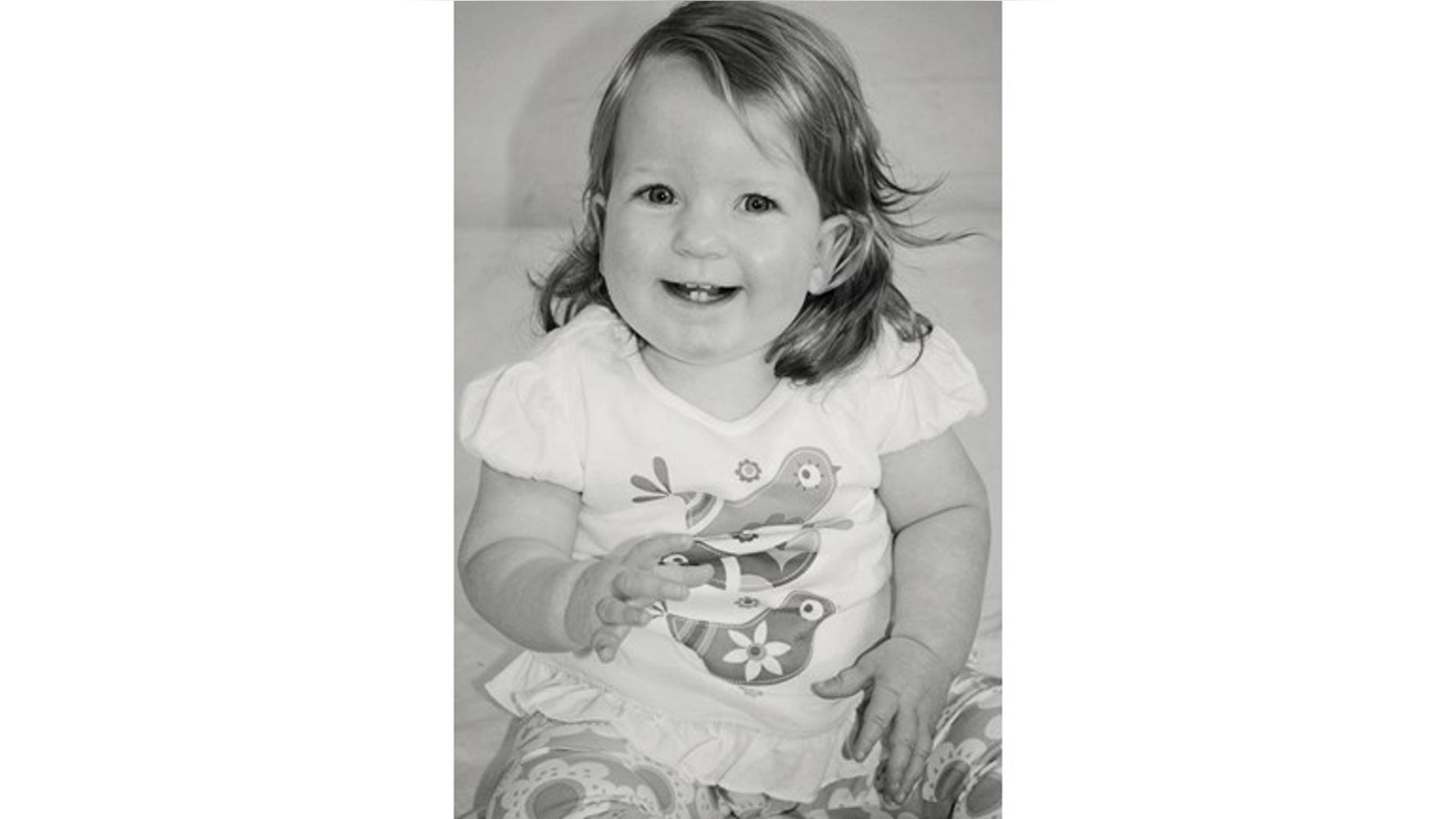 A photo of Molly Bywater from her Just Giving fundraising page.