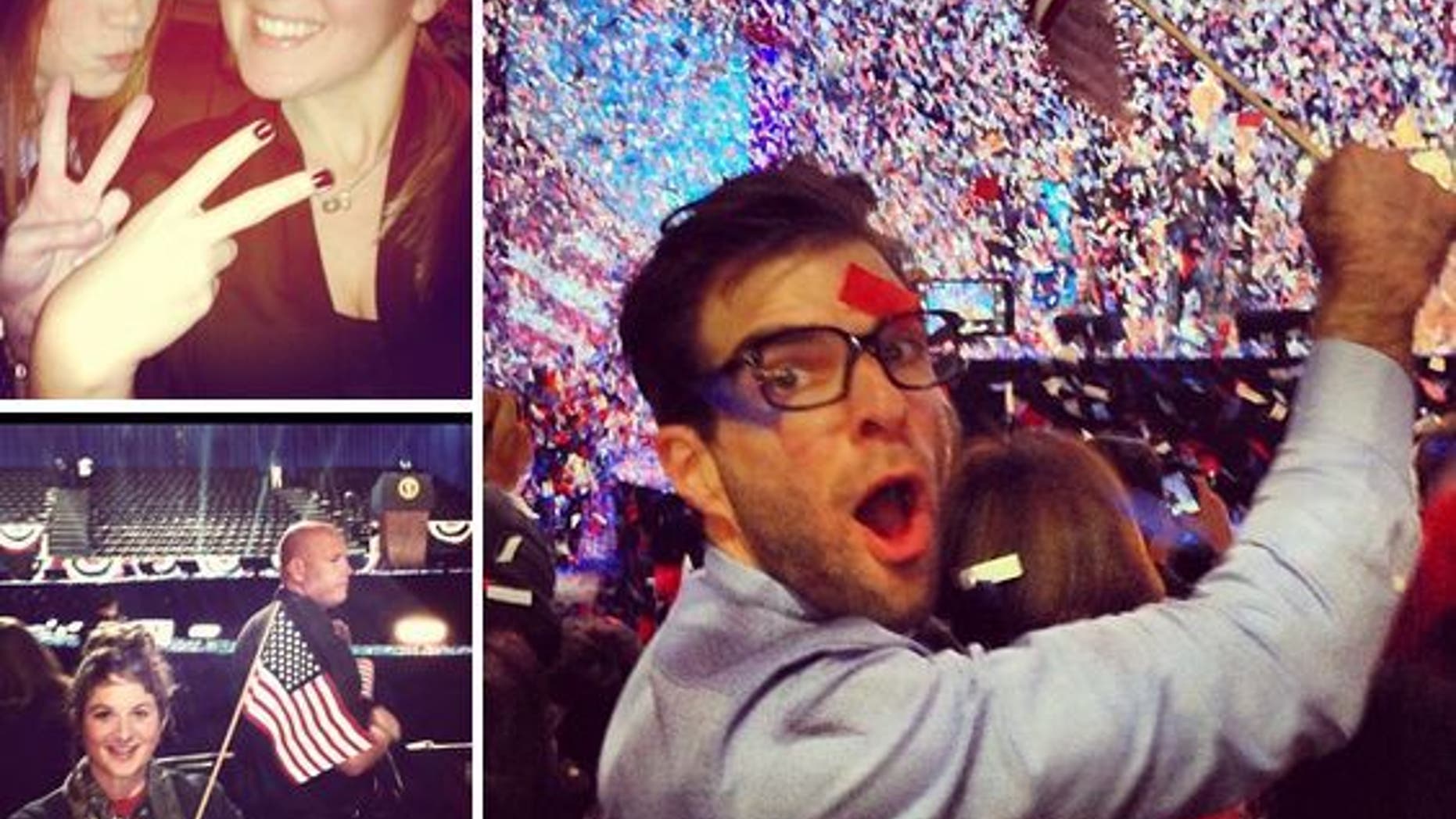 Election night was a big "moment" for President Obama with more than 1,200 photos from users.