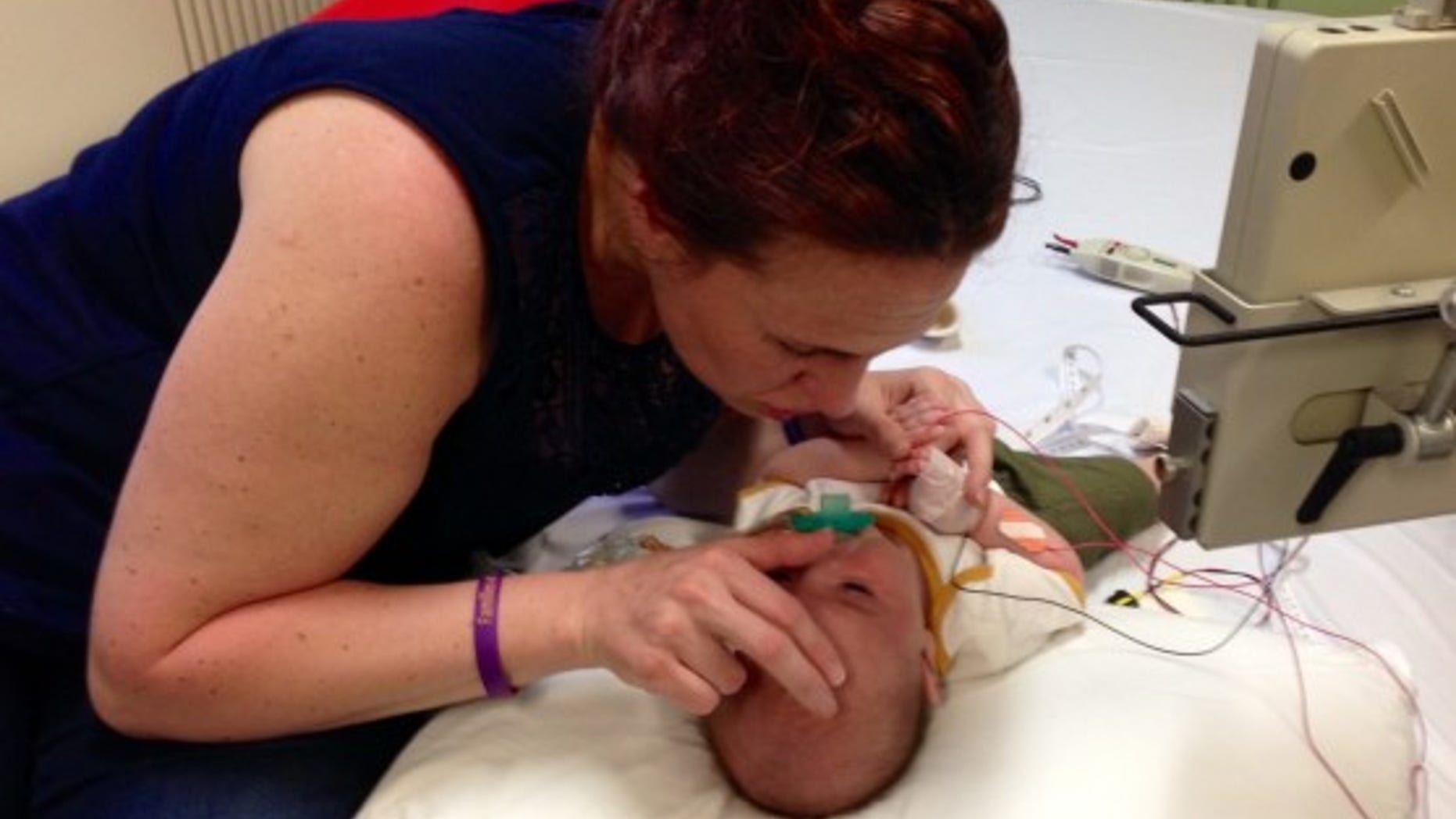 Jackson with his mother Tara Silva