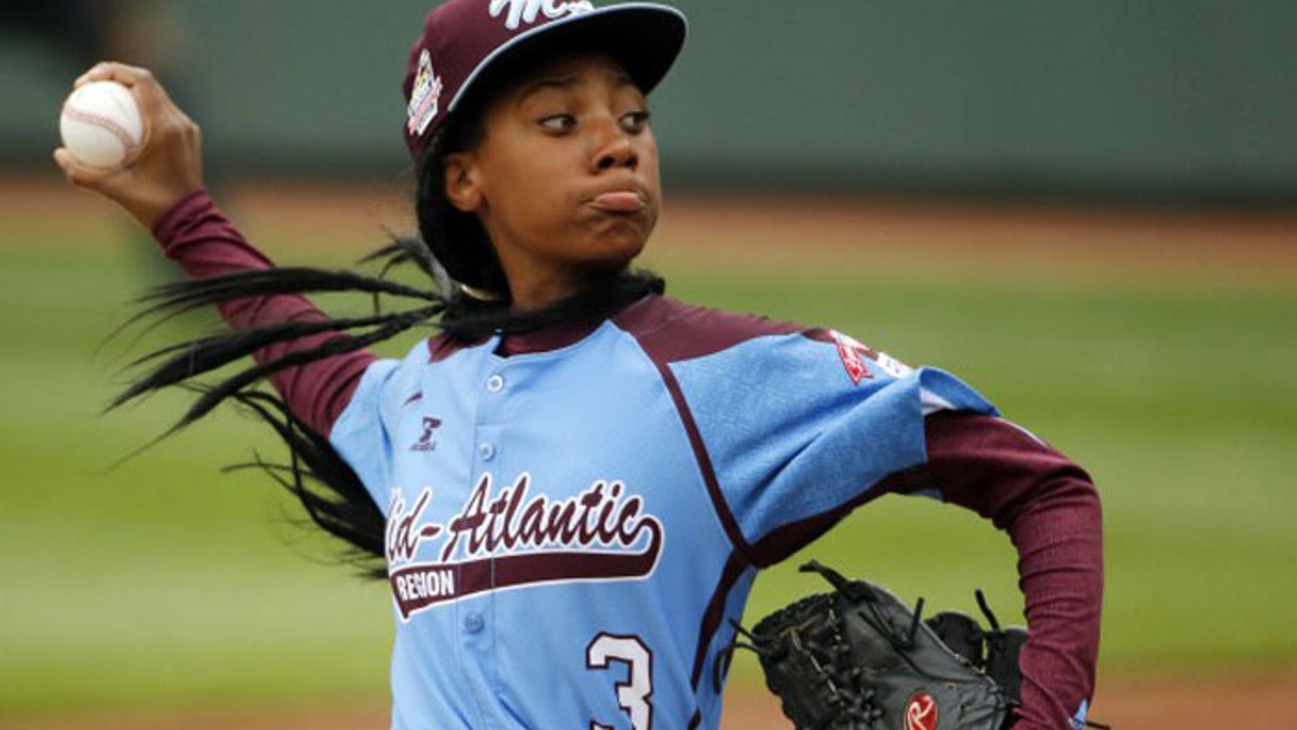 Teen pitching phenom Mo'ne Davis became the first girl to win a game in the Little League World Series. (AP)