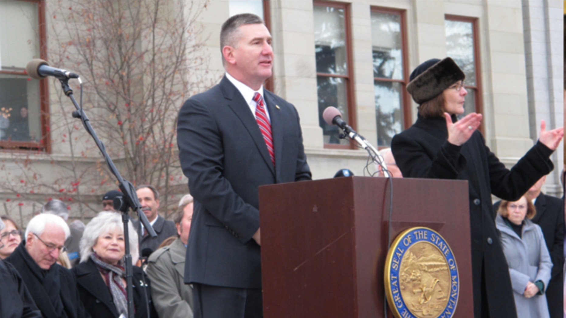 FILE: Jan. 7, 2013: Montana Lt. Gov. John Walsh announced his candidacy for the U.S. Senate seat being vacated by Max Baucus after next year.