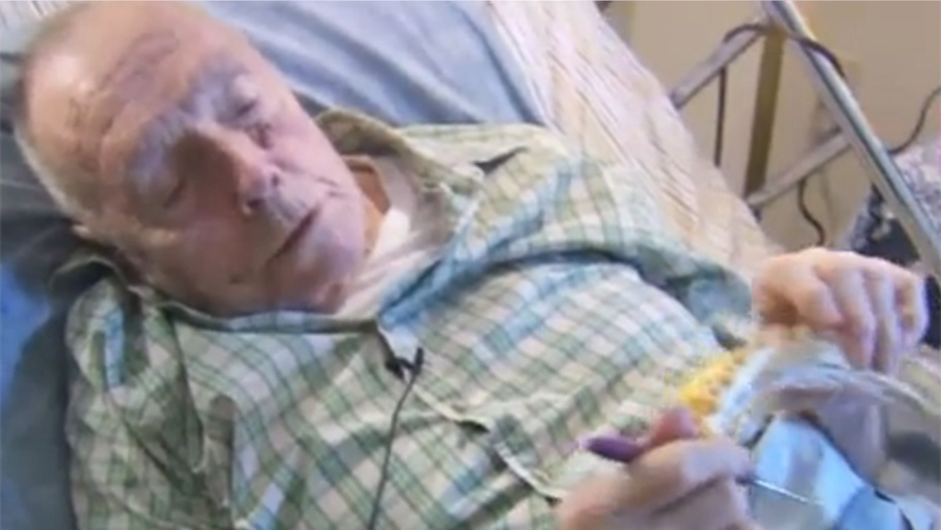 Moorie Boogart has been knitting caps for more than 15 years.