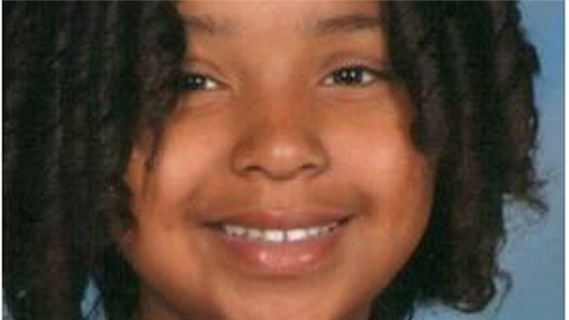 Jade Morris was last seen on Friday in Las Vegas near Martin Luther King Boulevard and Alta Drive. She was wearing blue jeans, a blue shirt and a long brown jacket, police said. (Las Vegas Metro Police)