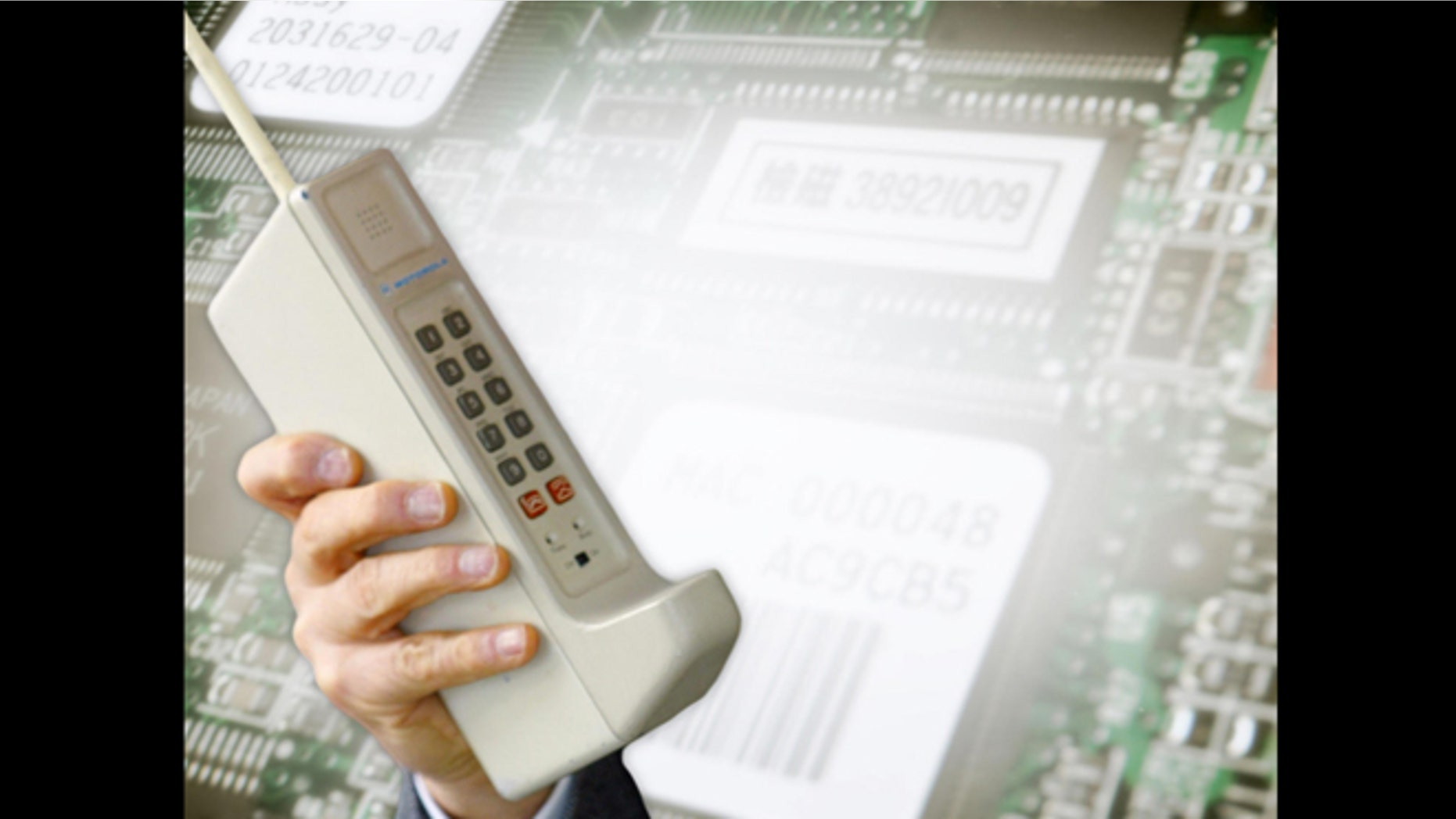 A 1973 Motorola DynaTAC prototype.