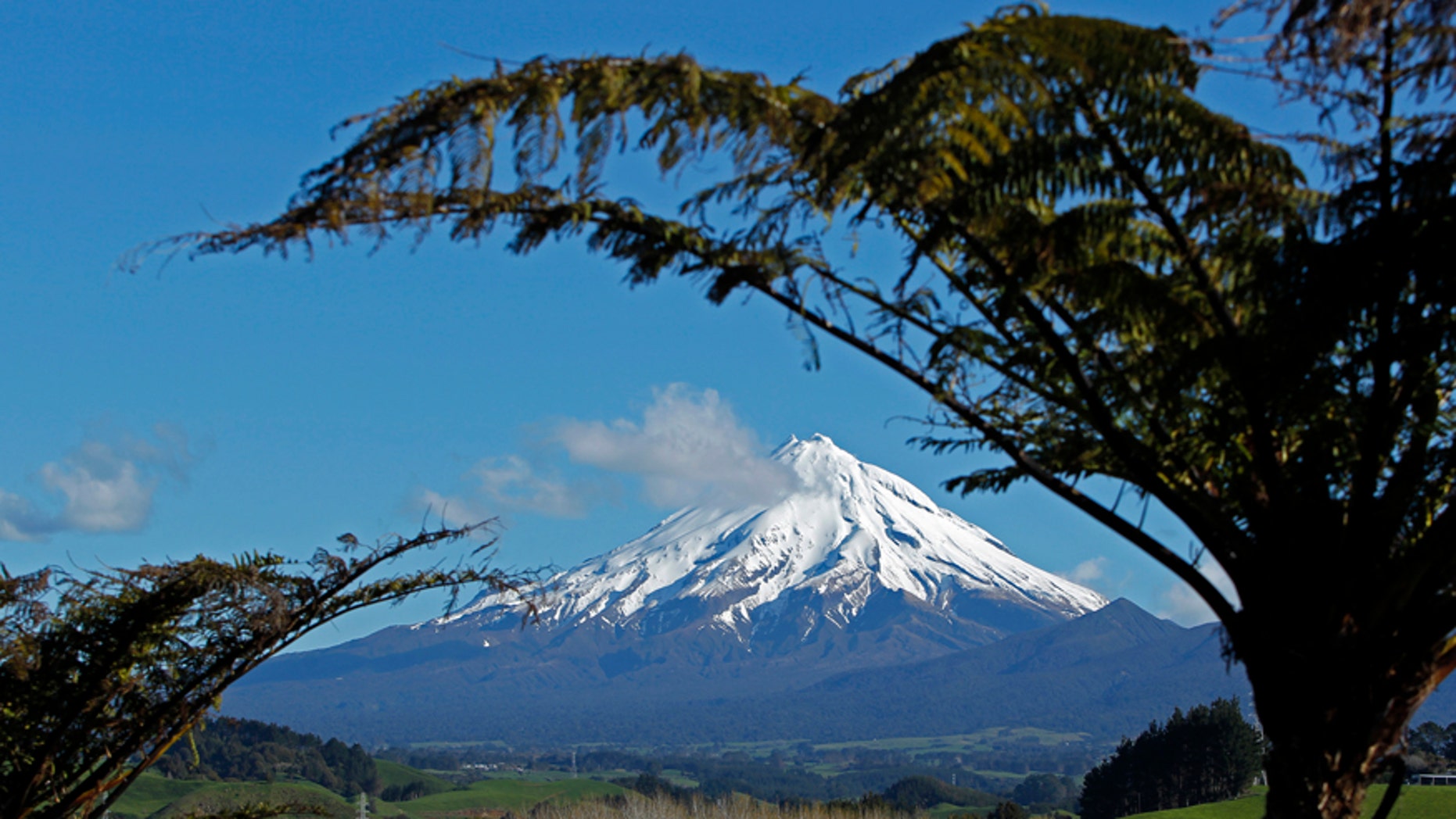 A view of Mount Taranaki near New Plymouth in New Zealand, September 26, 2011.