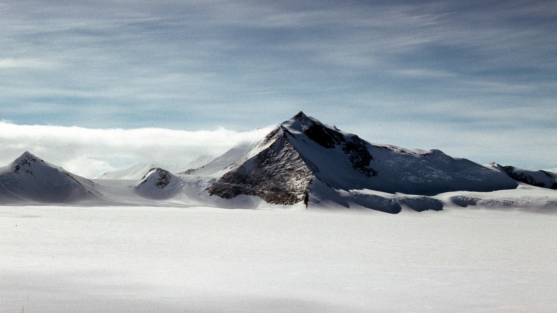 A view of Mount Hope from the East. (Photo Credit: Alan Vaughan/British Antarctic Survey)