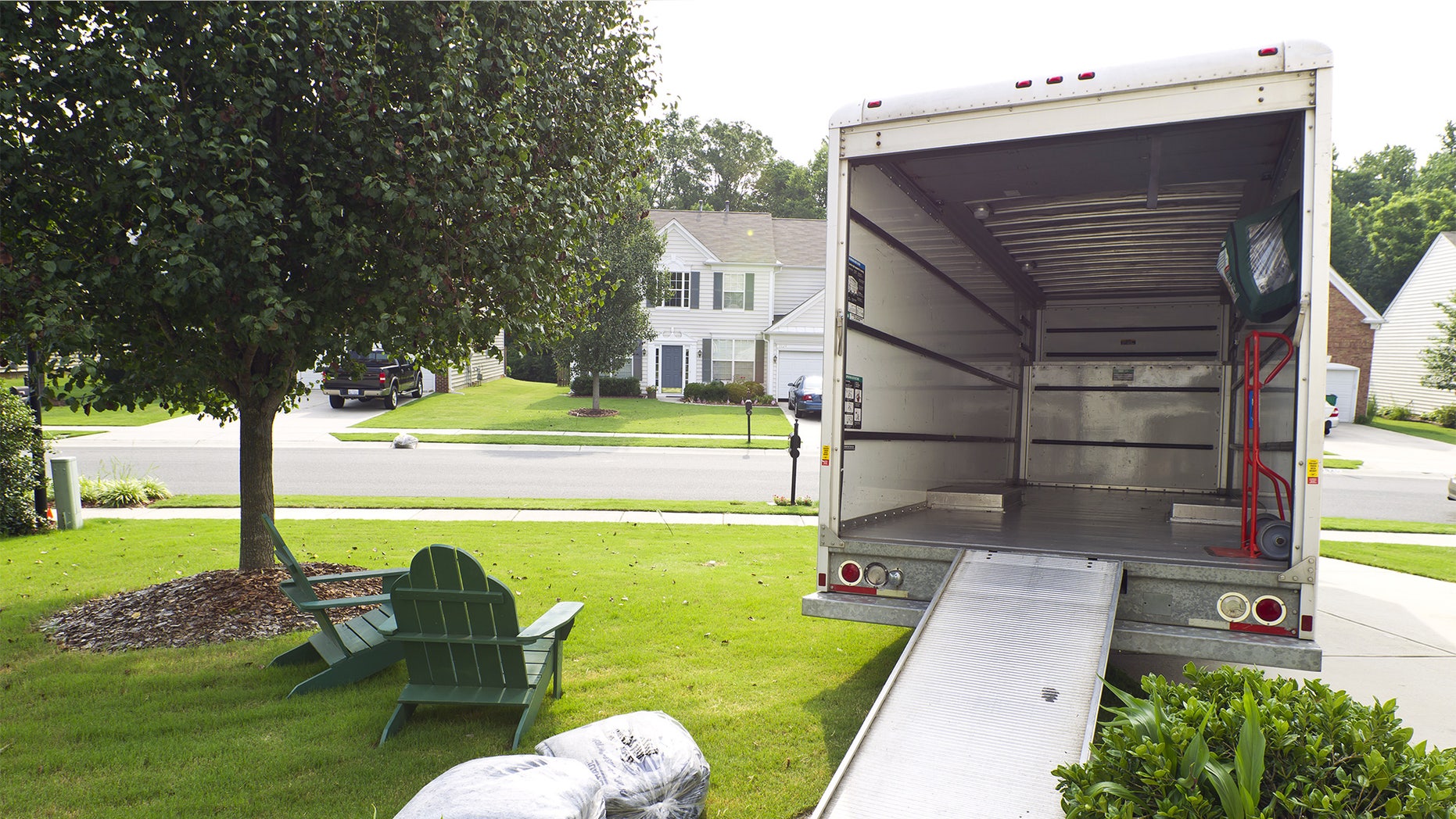 moving in on driveway