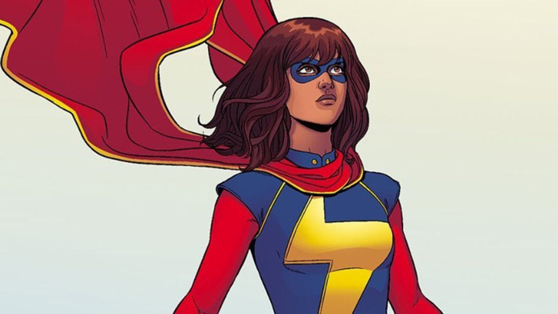 Muslim-American comic book character Ms. Marvel.