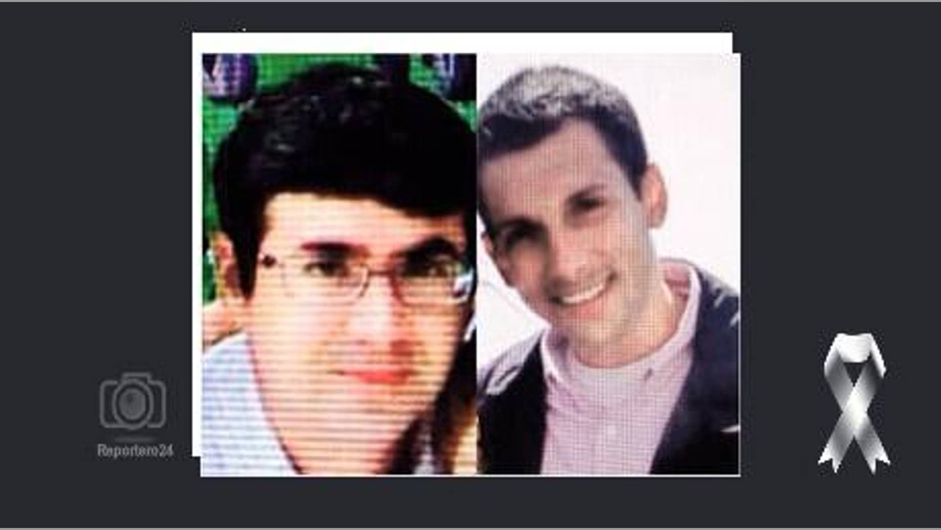 Gustavo Giménez and Luis Daniel Gómez.