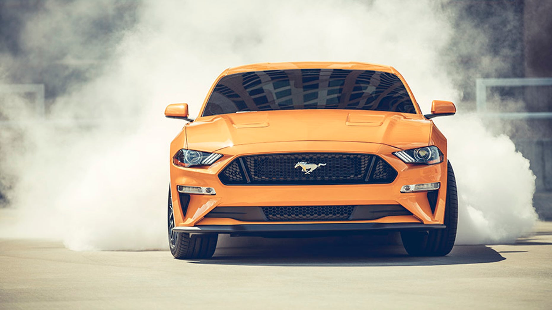 Sales of the new Mustang were hot in December.