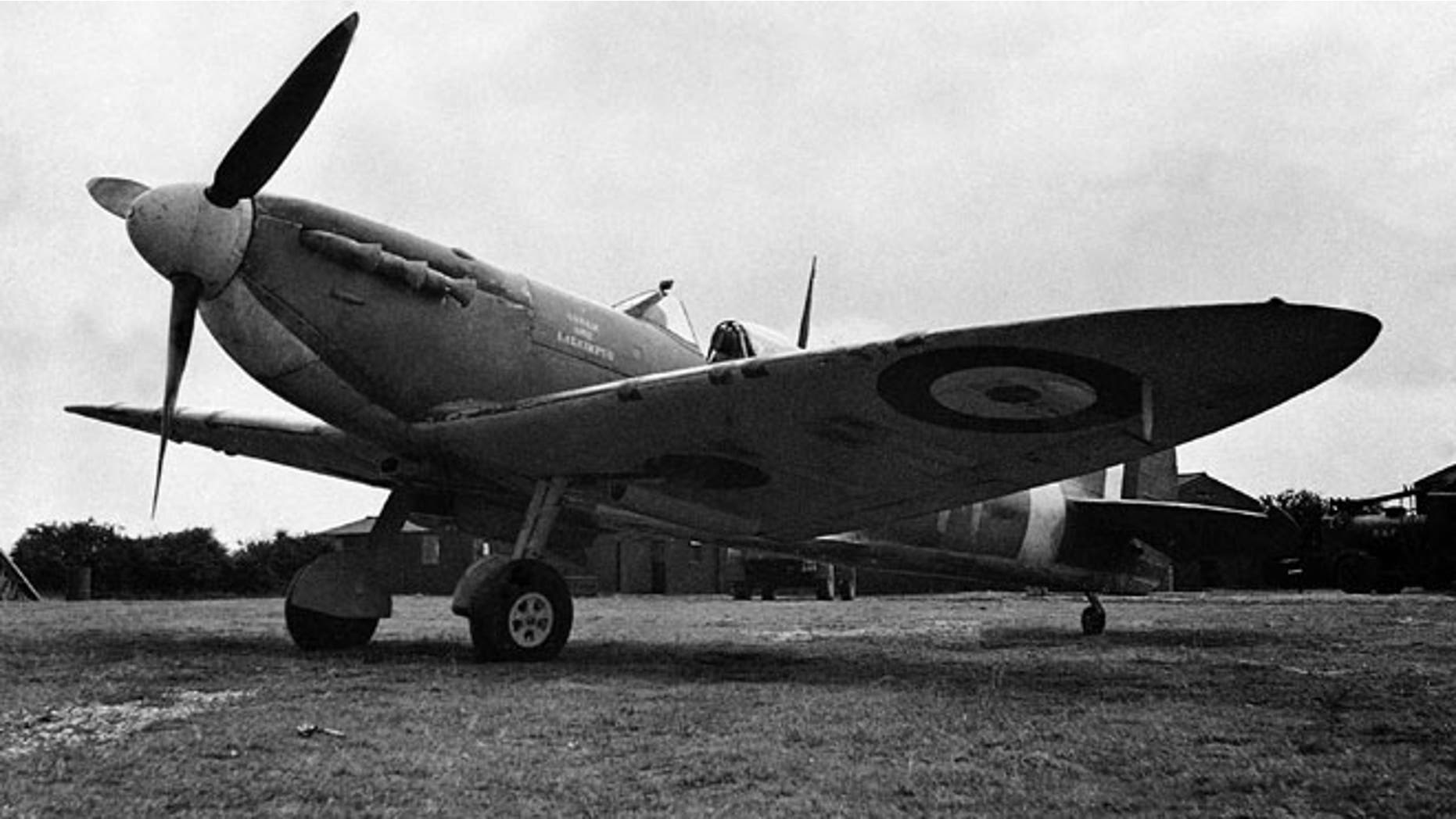 Sept. 28, 1941: In this file photo, Spitfires, subscribed for by the people of Assam, are now operating with fighter command of the Royal Air Force, at an airfield somewhere in England. Myanmar signed a deal with a British aviation enthusiast David J. Cundall to allow the excavation of a World War II treasure: dozens of Spitfire fighter planes buried by the British almost 70 years ago.