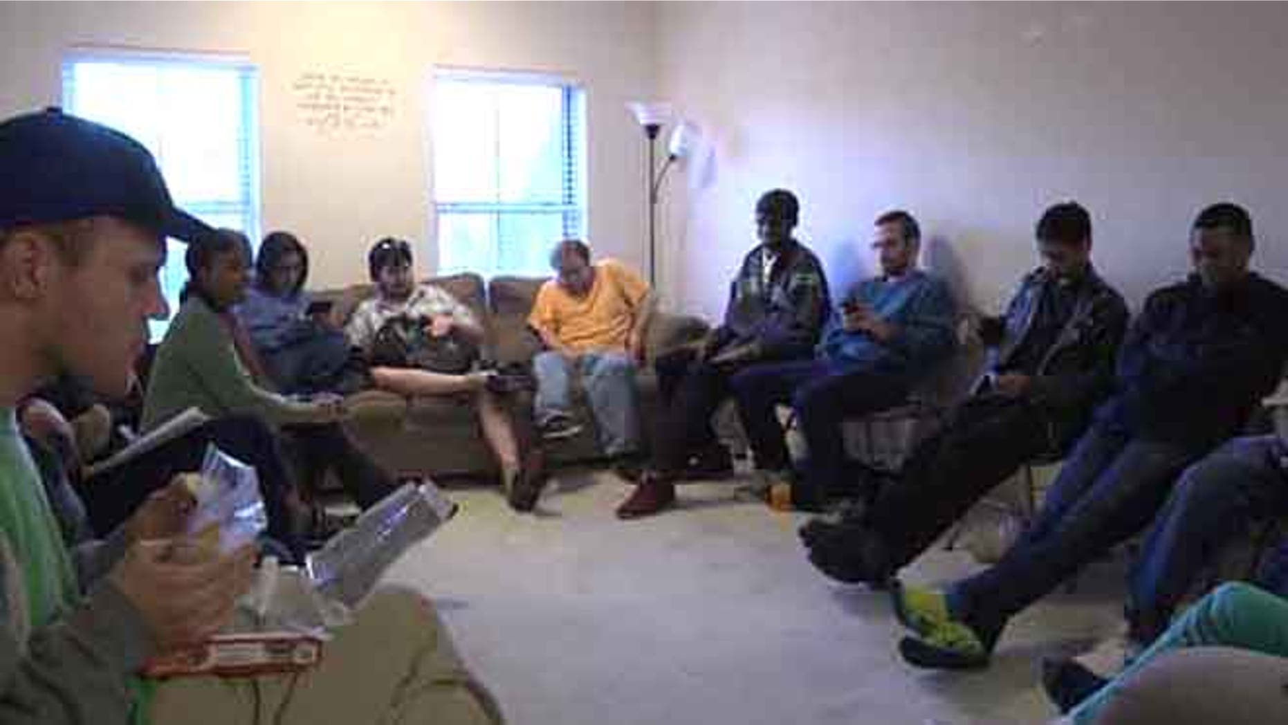 The My Life program meets every week to socialize.