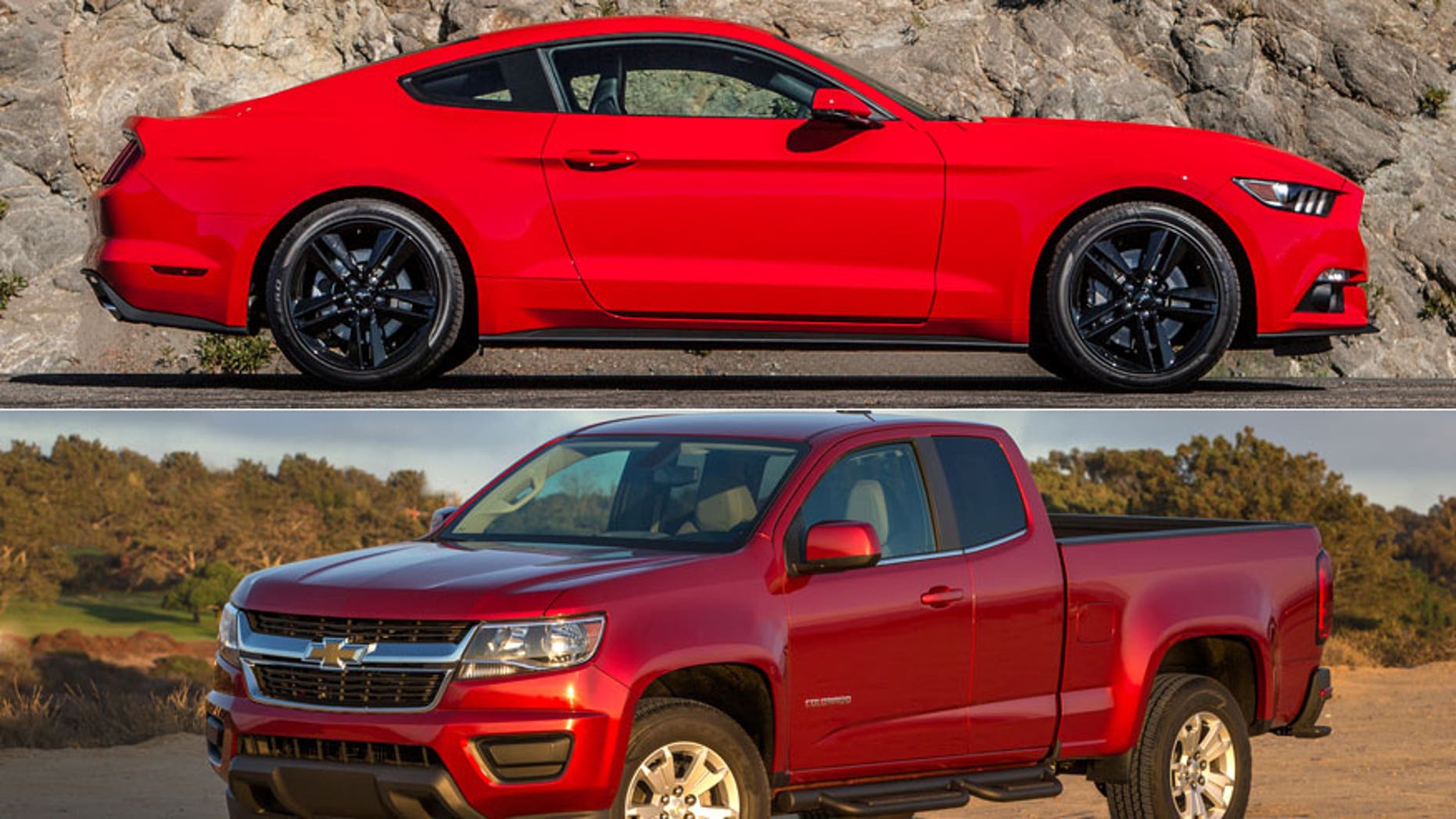 Ford Mustang/Chevrolet Colorado