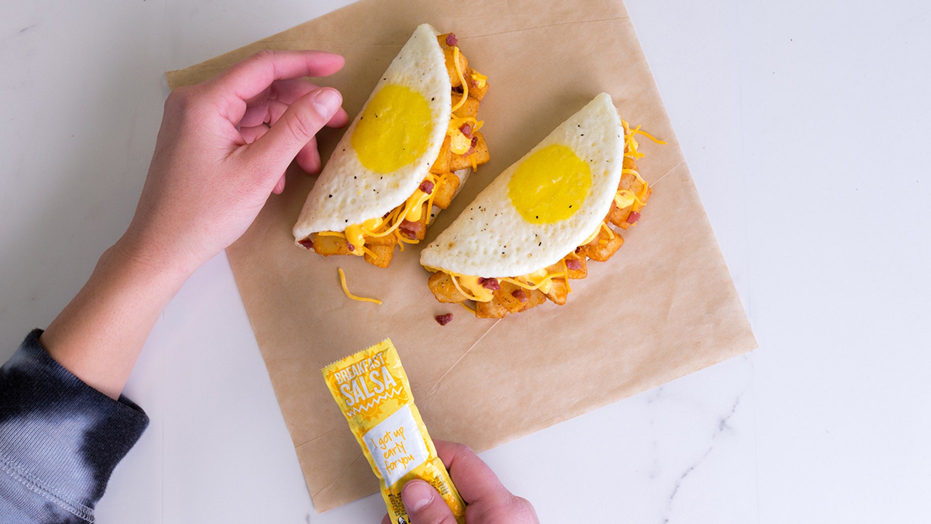 naked egg taco press release