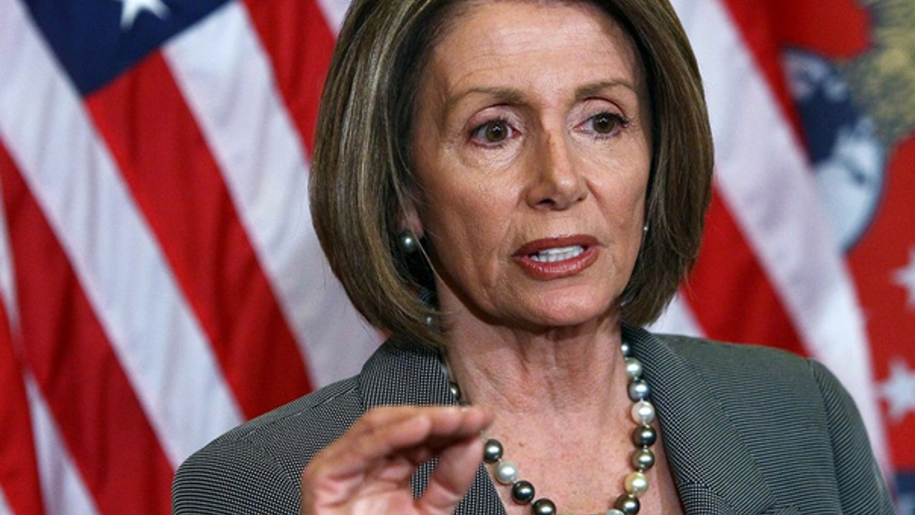 Mar. 4: Speaker of the House Nancy Pelosi answers questions during a press conference at the U.S. Capitol.