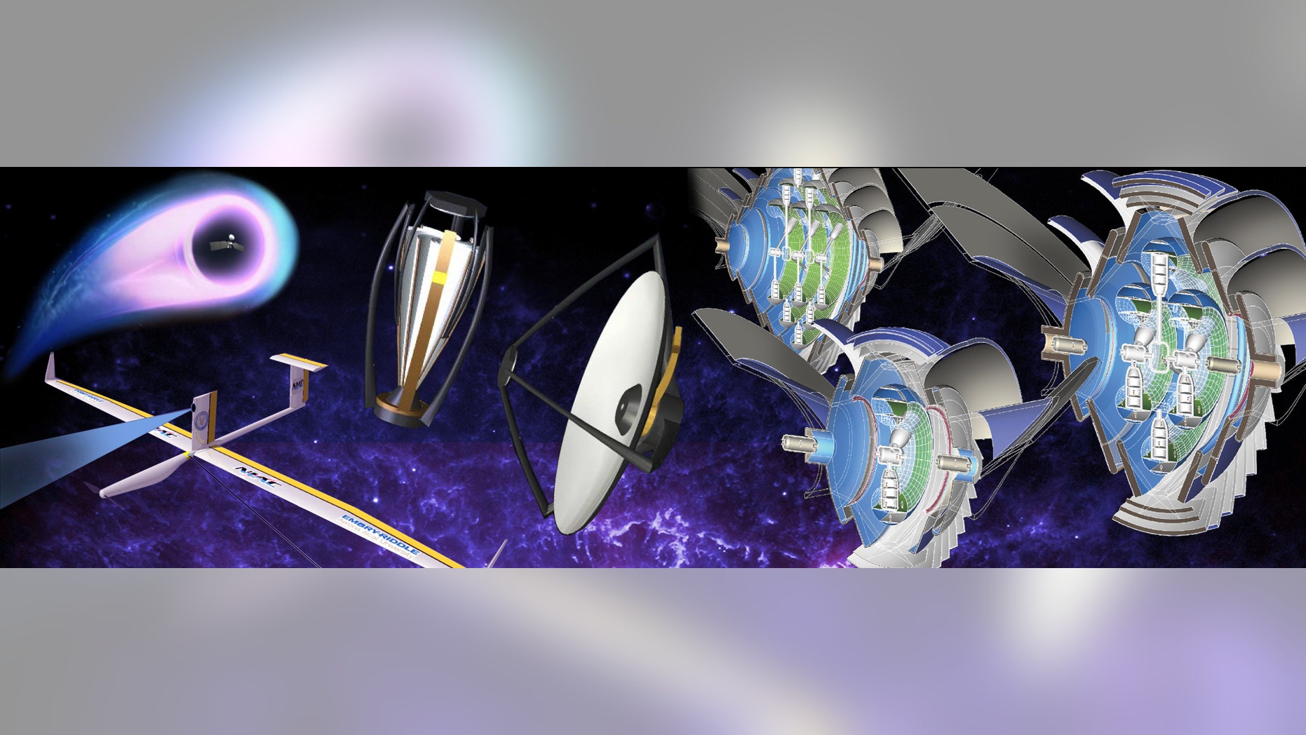 Eight studies have received funding under Phase 2 of the NASA innovative Advanced Concepts program, including a proposal to blast tiny spacecraft to other star systems using powerful lasers.