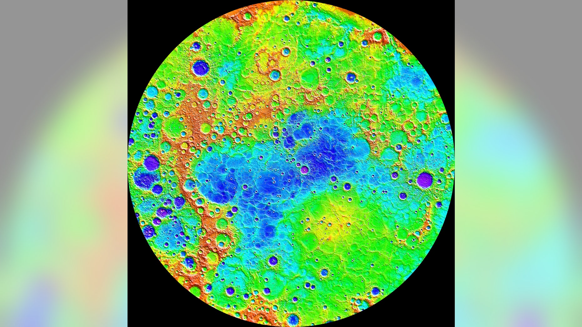 This image captured by NASA's MESSENGER spacecraft shows the varied landscapes that can be found on Mercury. Some areas appear older and heavily cratered, while other areas have younger-looking terrain. (Credit: NASA/Johns Hopkins University Applied Physics Laboratory/Carnegie Institution of Washington)