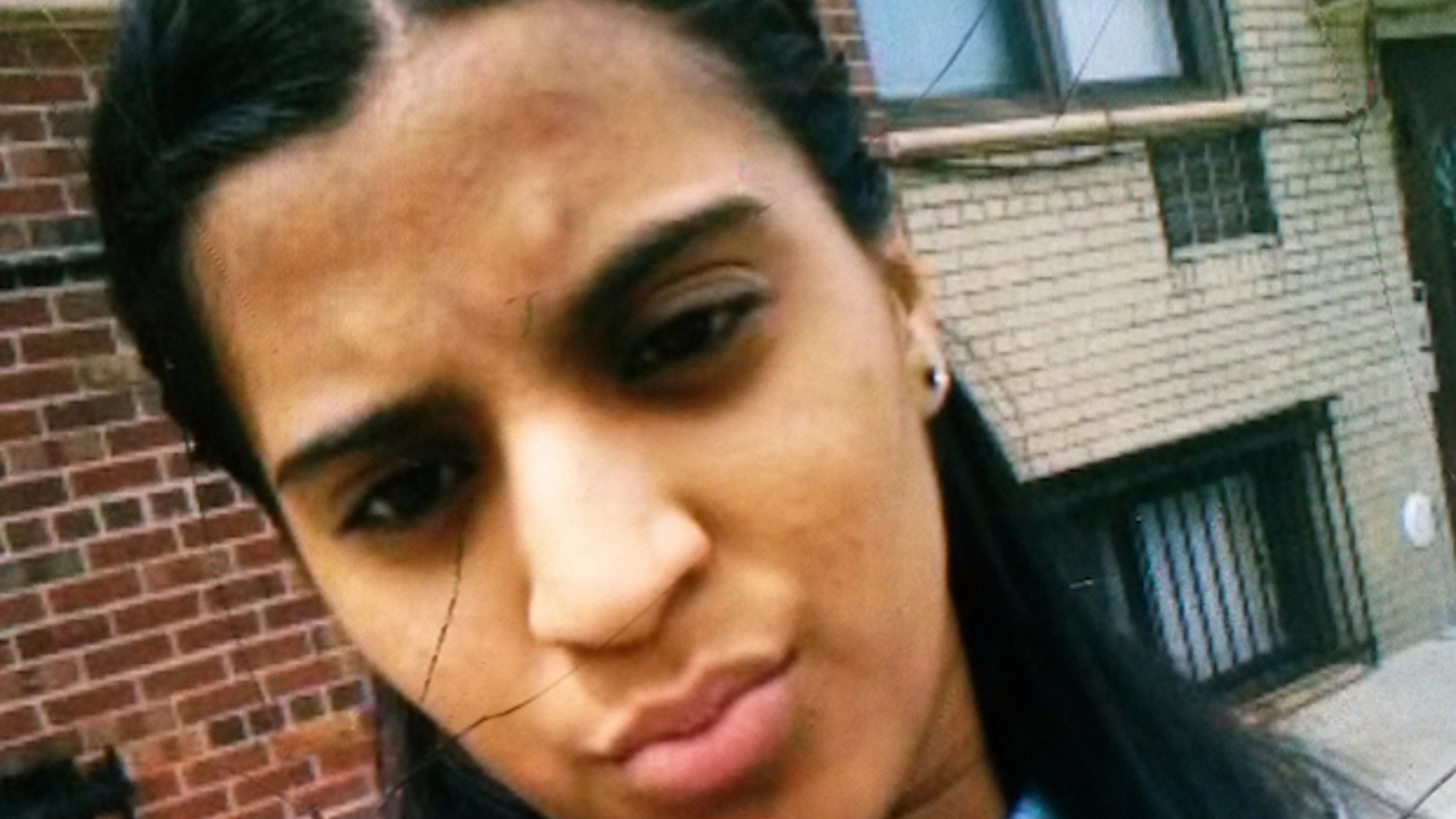 Sandra Rodriguez told reporters Wednesday that her daughter Nashaly Perez Rodriguez, above, has psychological problems and is supposed to get one-on-one monitoring. (Courtesy: NYPD)