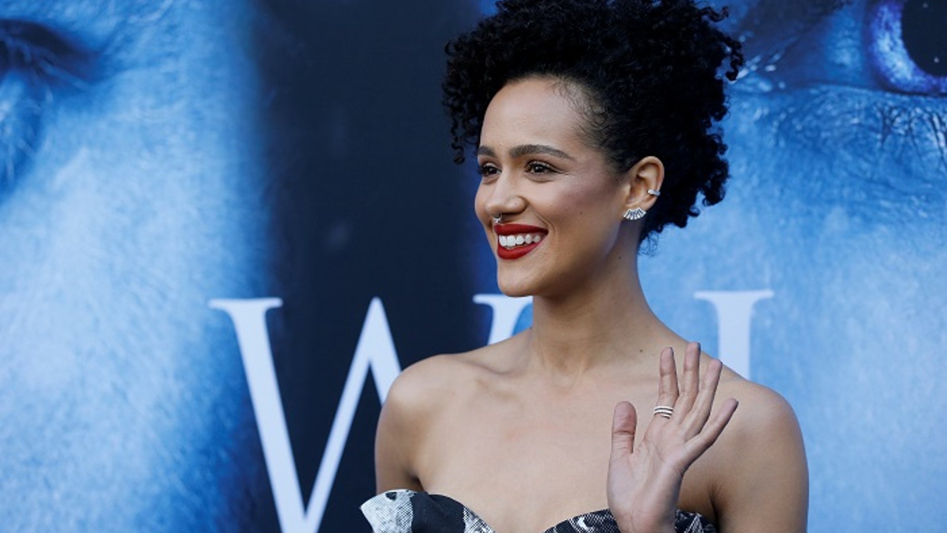 "Game of Thrones" star Nathalie Emmanuel said she reported the man who posted the racist and misogynist comment.