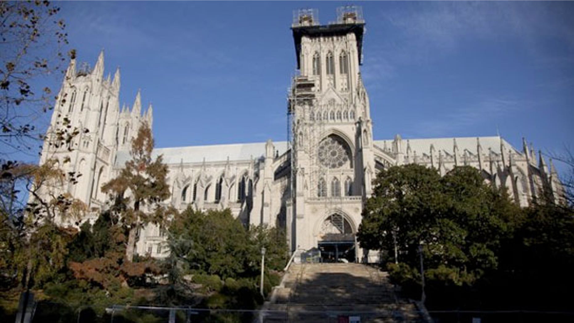 The Washington National Cathedral.