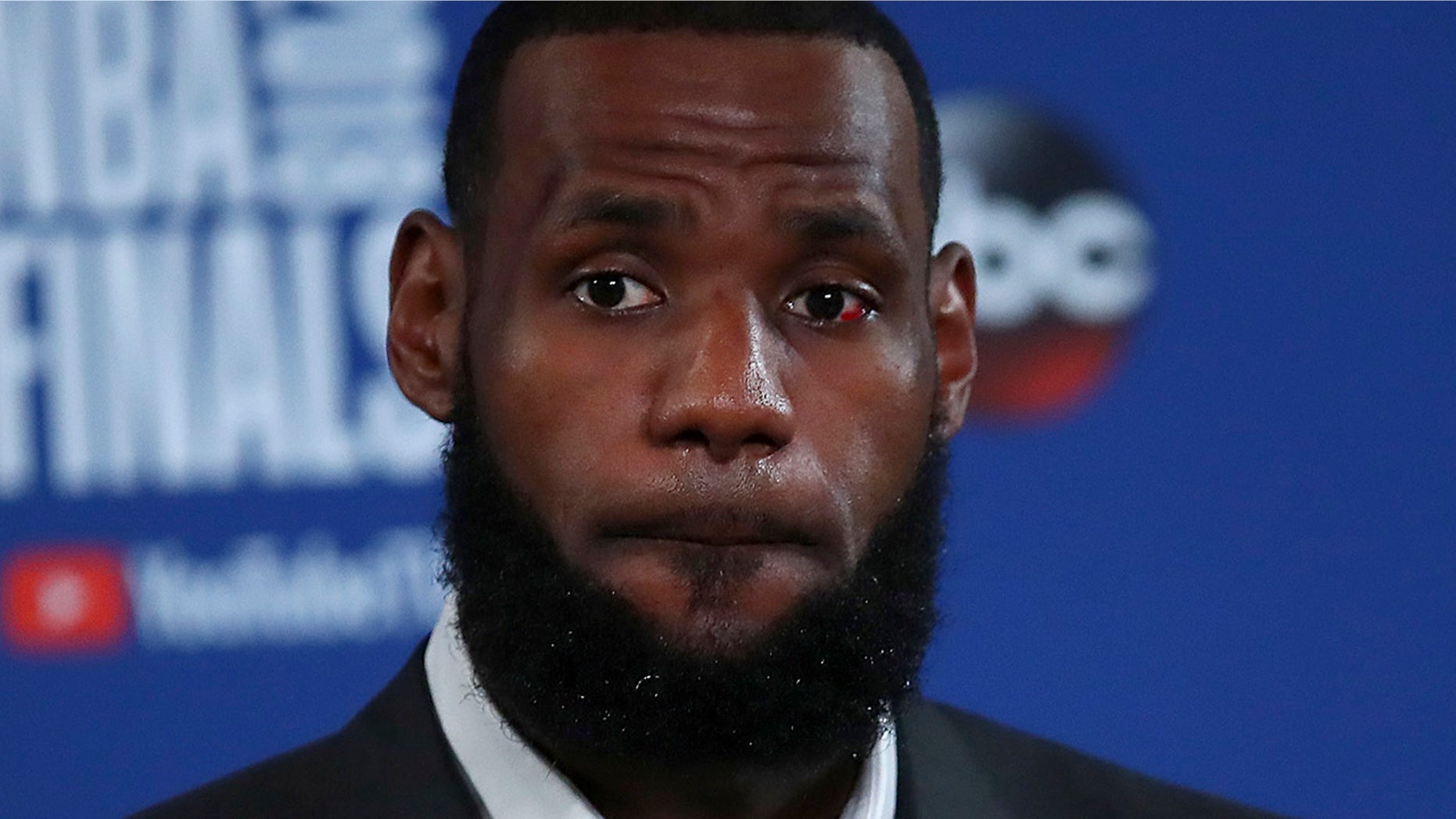 LeBron James didn't go into detail about J.R. Smith's blunder.
