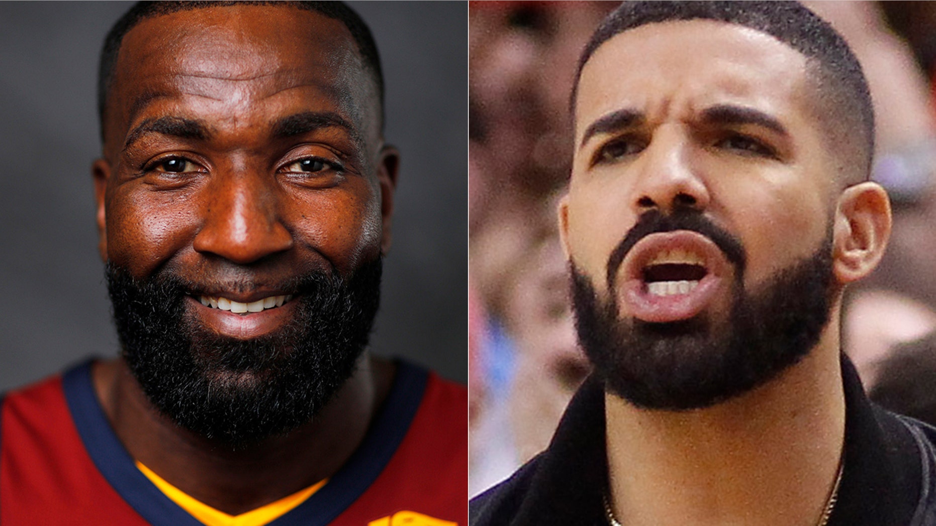 Kendrick Perkins and Drake had a heated confrontation on the sidelines of Game 1 of the Eastern Conference semifinals.